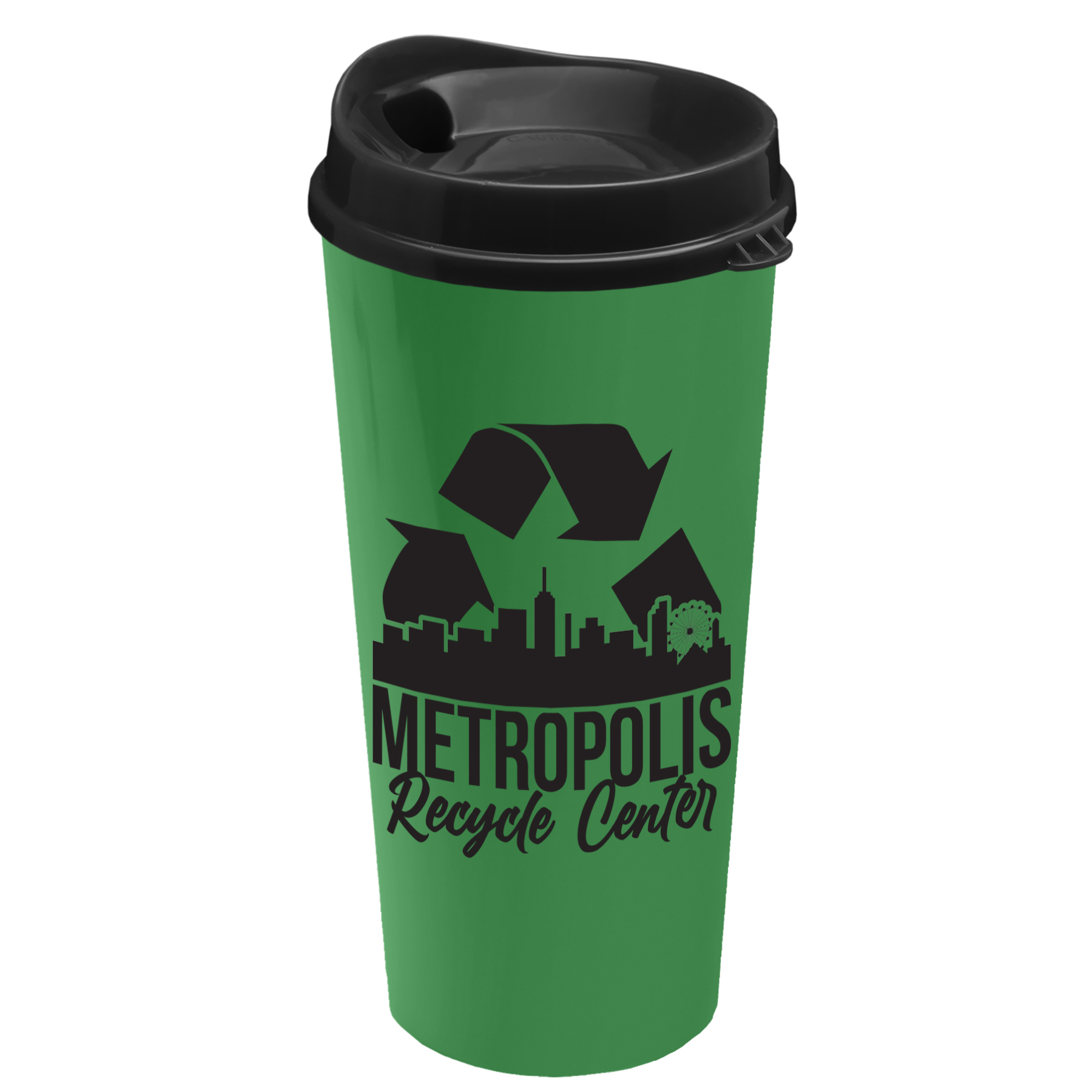 Picture of Garyline® Roadmaster Recycled Travel Tumbler with Sip Lid - 20 oz.