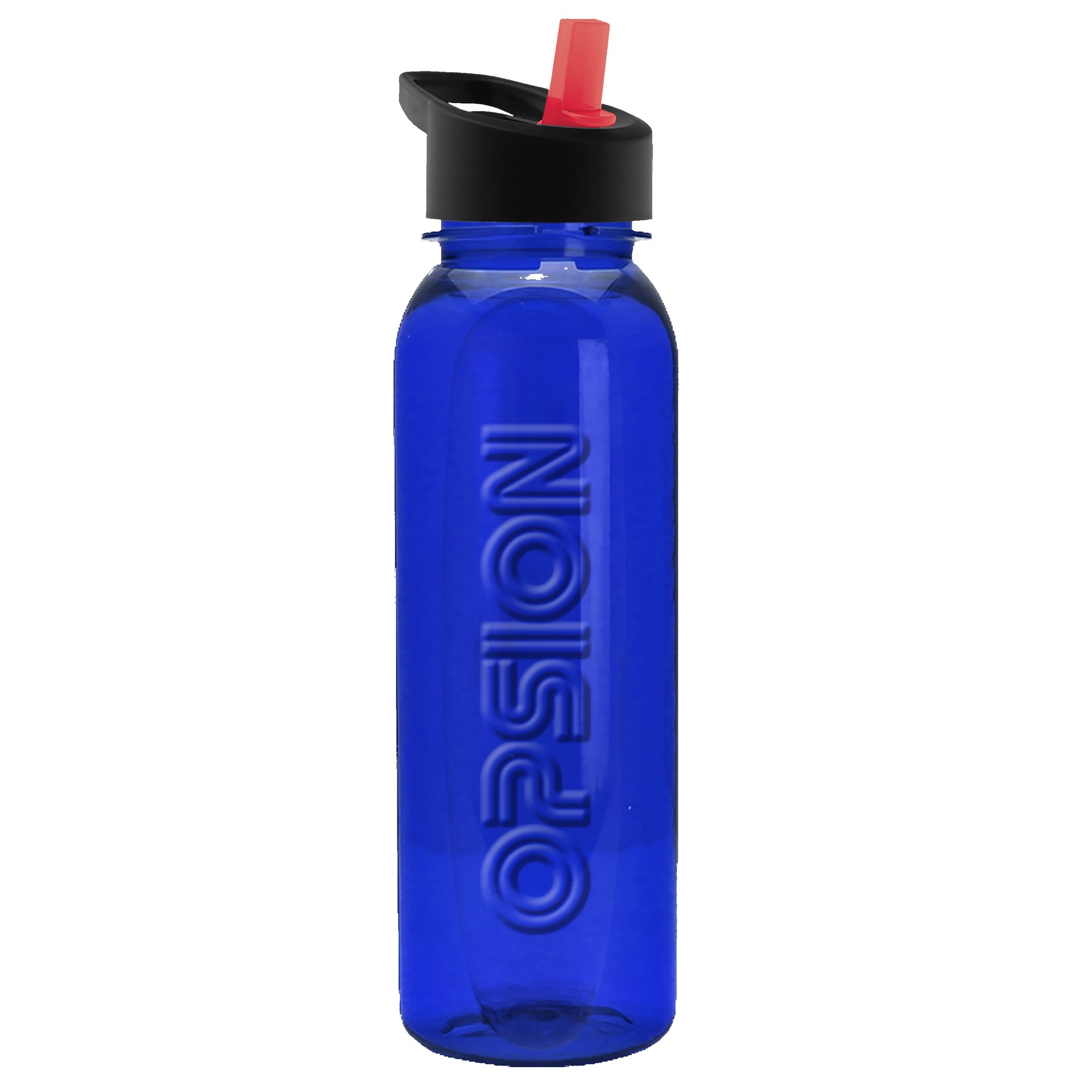 Picture of Garyline® Boss Embossed Tritan® Bottle with Flip-Straw Lid - 24 oz.