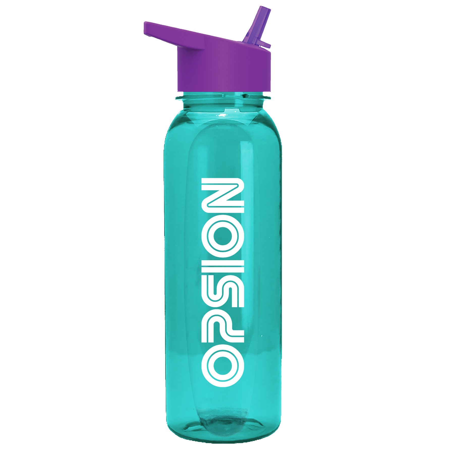 Picture of Garyline® Boss Embossed Tritan® Bottle with Flip-Straw Lid - 24 oz.