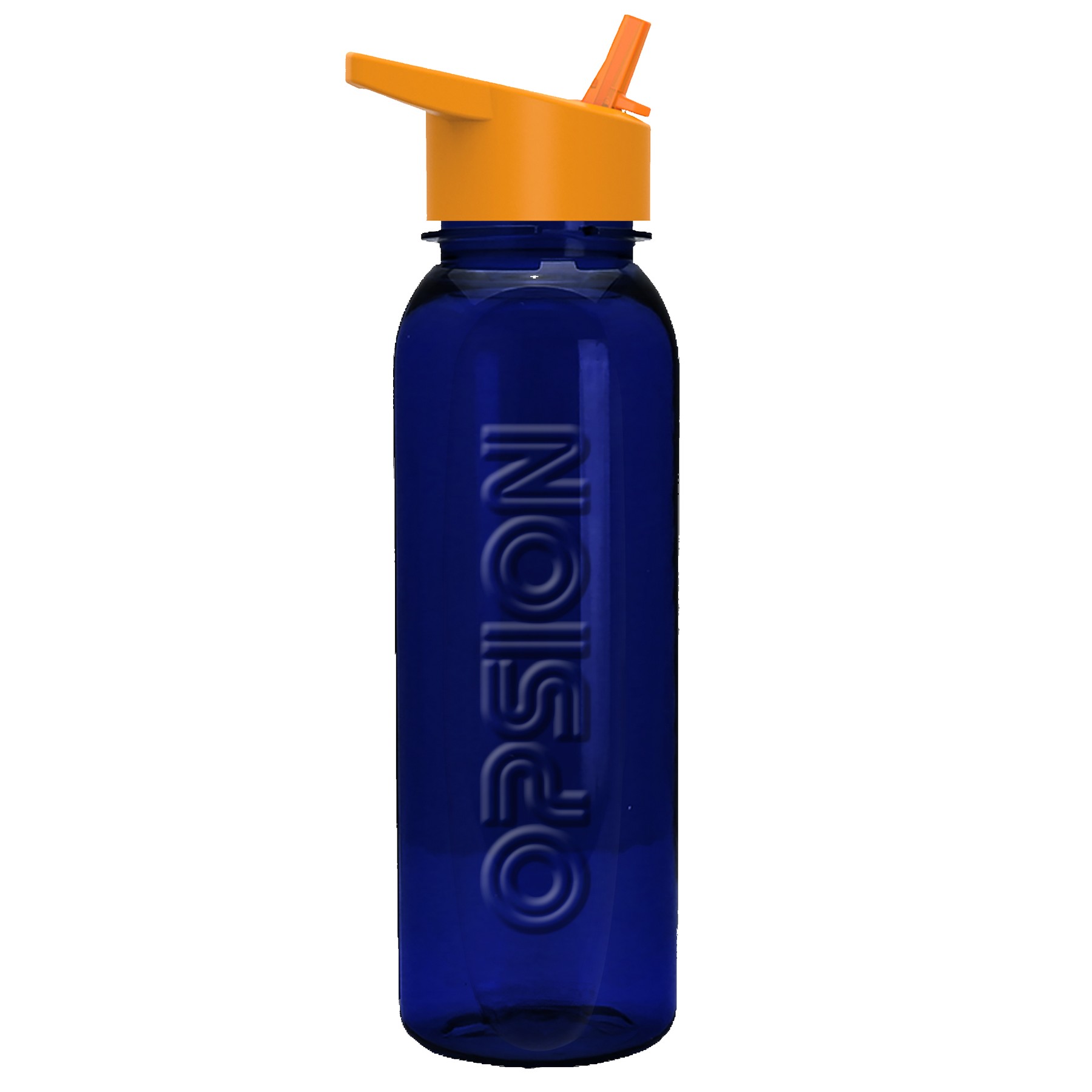 Picture of Garyline® Boss Embossed Tritan® Bottle with Flip-Straw Lid - 24 oz.