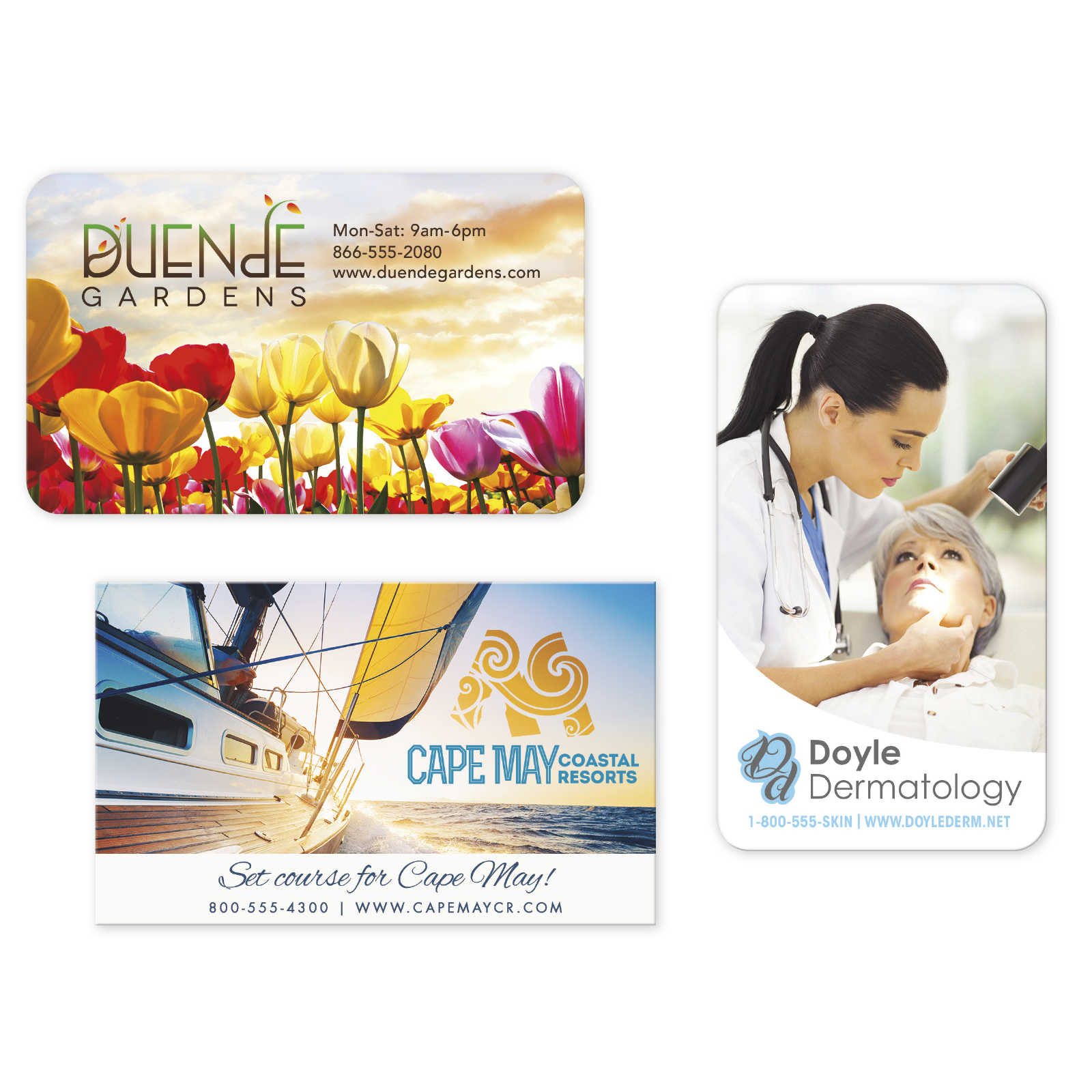 Picture of Good Value™ 20 Mil Jumbo 4-Color Process Business Card Magnet