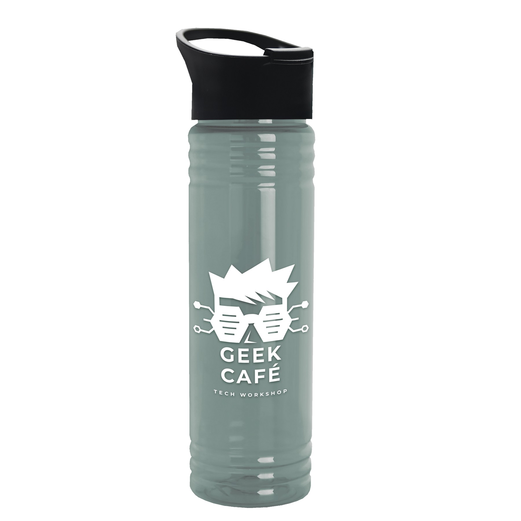 Picture of Garyline® Slim Fit RPET Bottle with Pop-Up Lid - 24 oz.