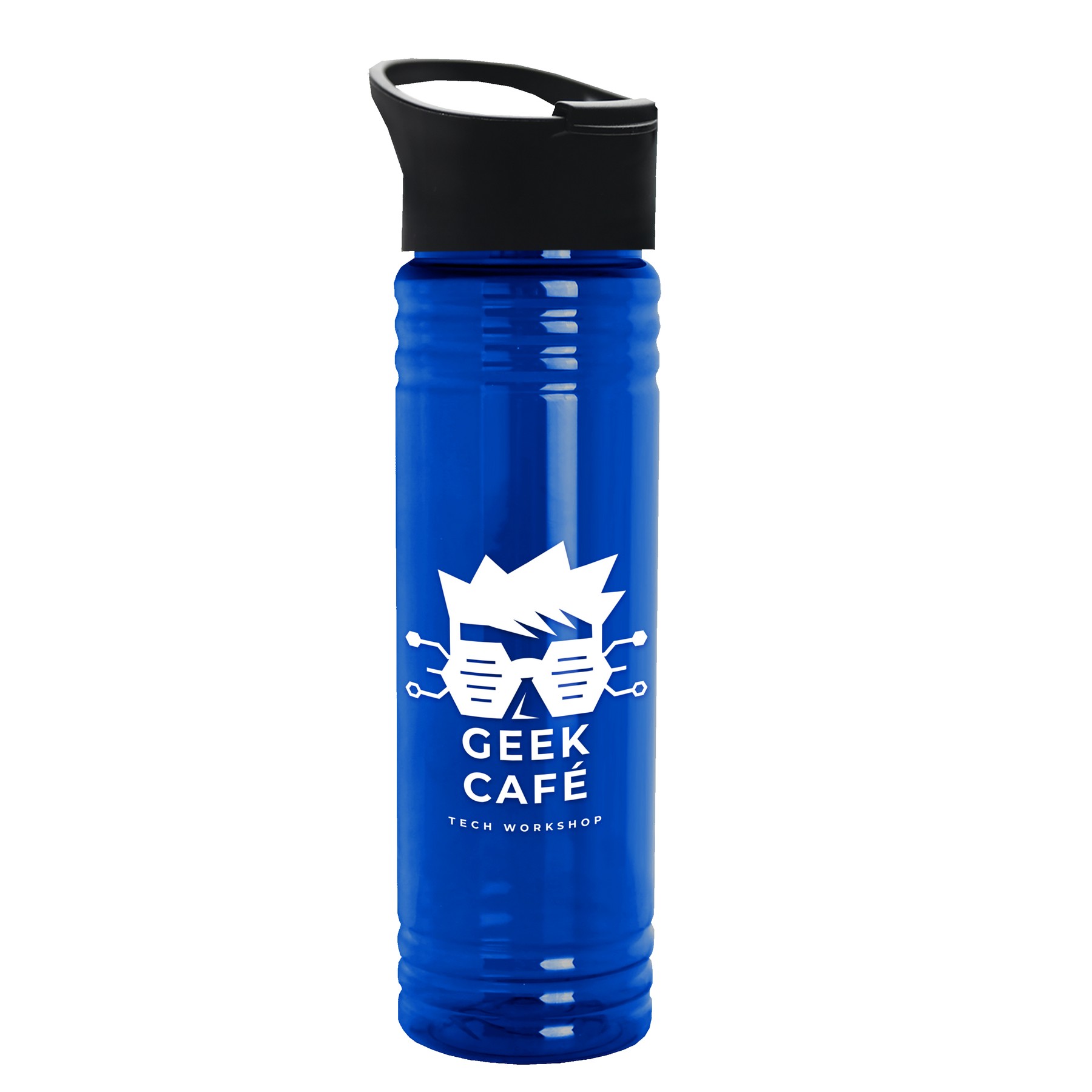Picture of Garyline® Slim Fit RPET Bottle with Pop-Up Lid - 24 oz.