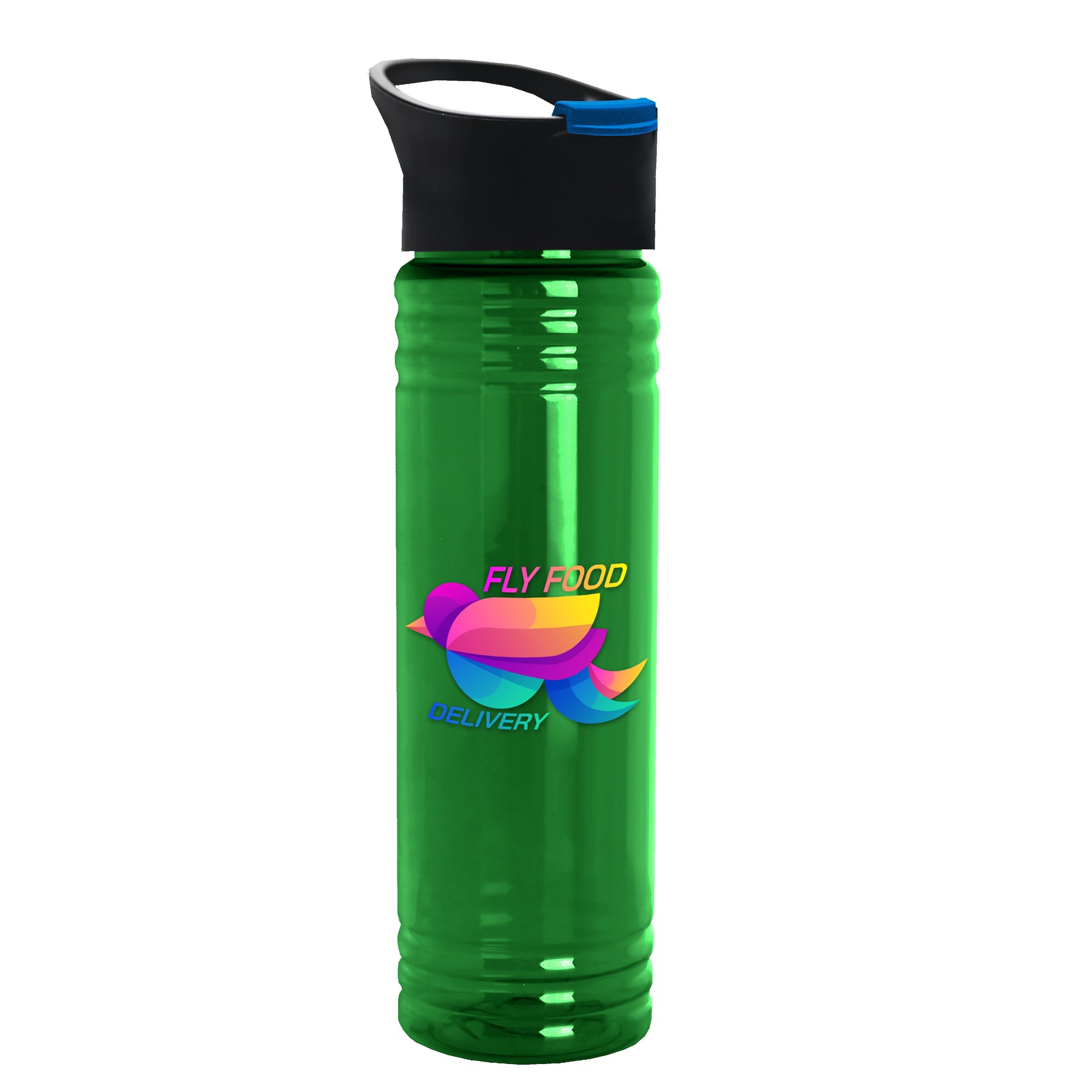 Picture of Garyline® Slim Fit RPET Bottle with Pop-Up Lid - 24 oz.