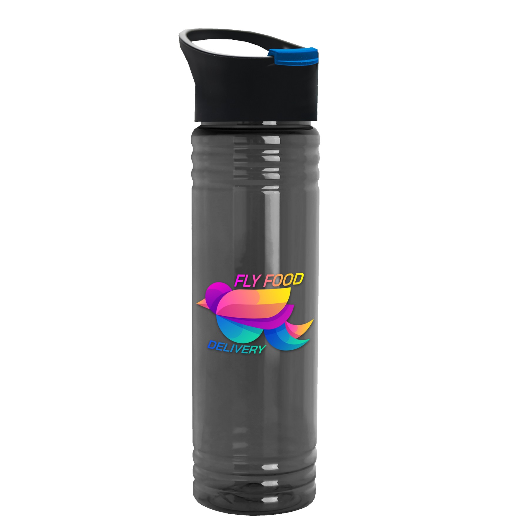 Picture of Garyline® Slim Fit RPET Bottle with Pop-Up Lid - 24 oz.