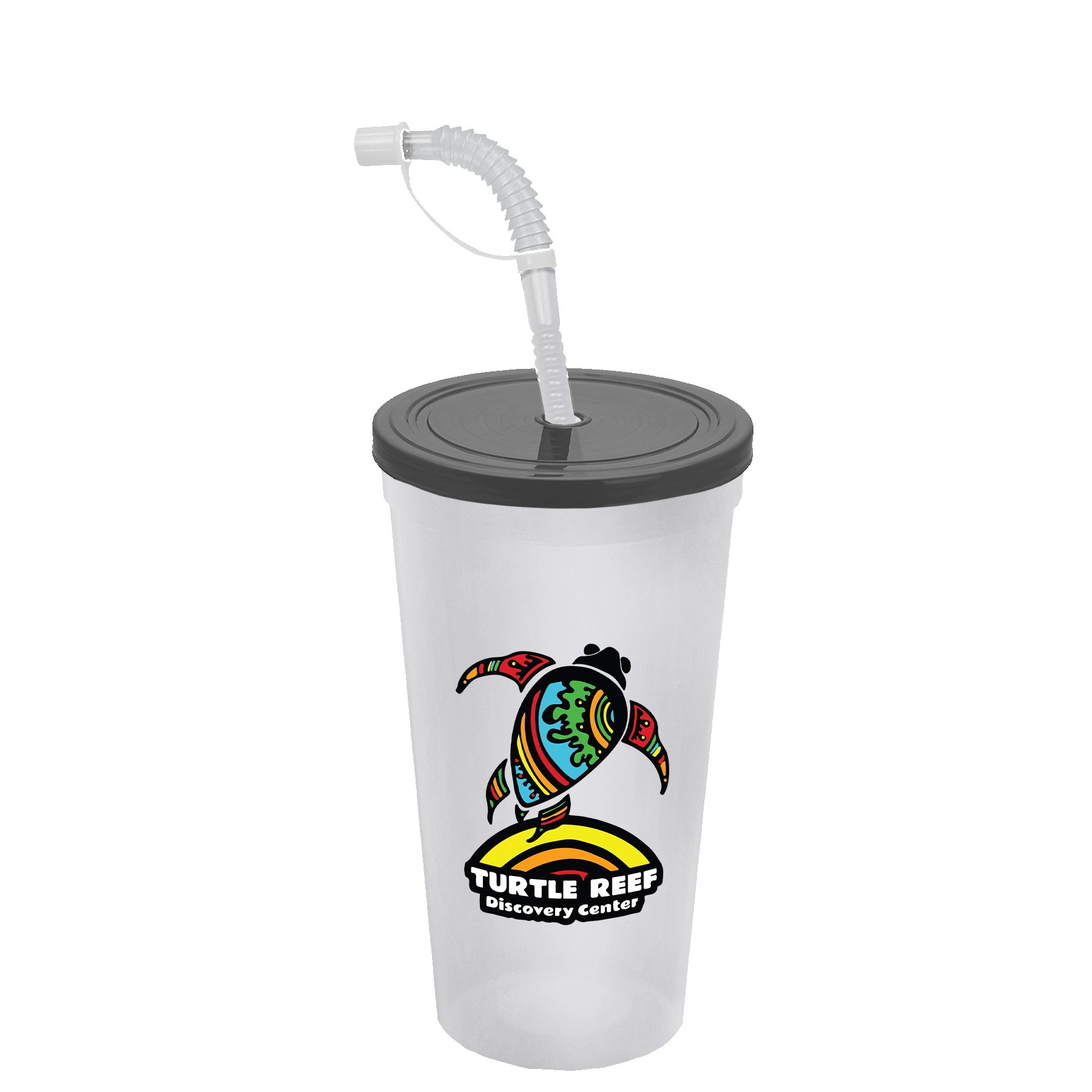Picture of Garyline® Sport Sipper Cup with Straw Lid - 24 oz.