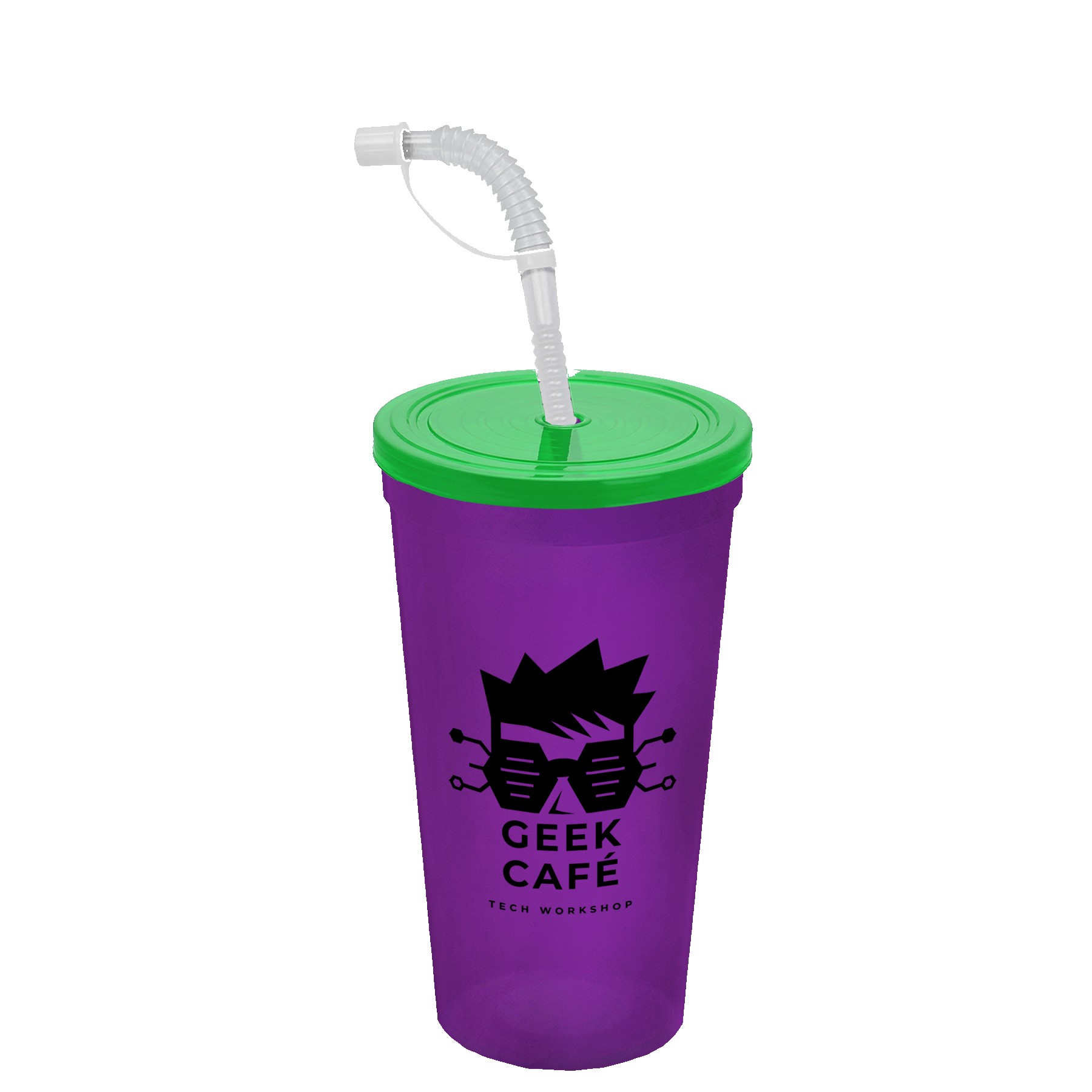 Picture of Garyline® Sport Sipper Cup with Straw Lid - 24 oz.