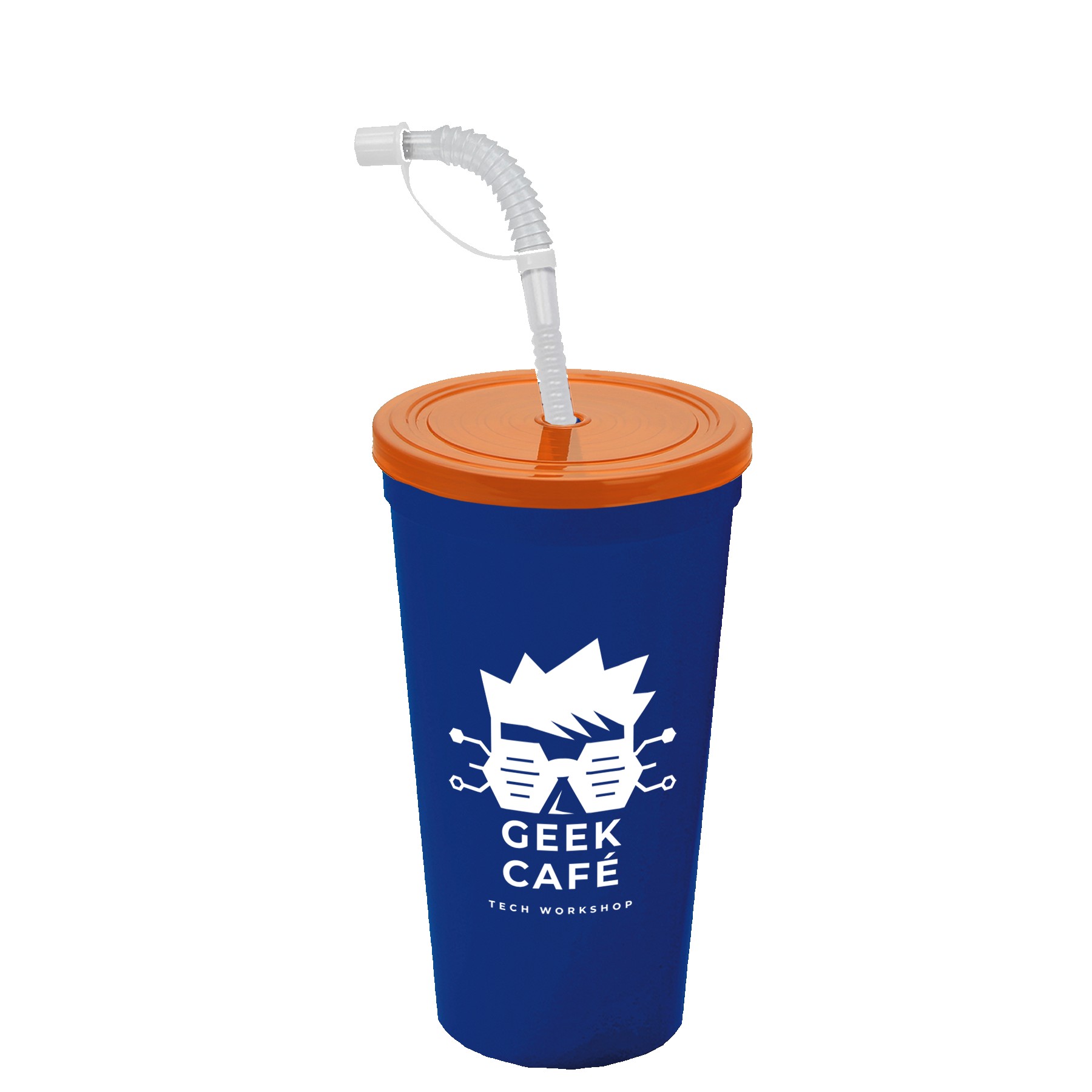 Picture of Garyline® Sport Sipper Cup with Straw Lid - 24 oz.