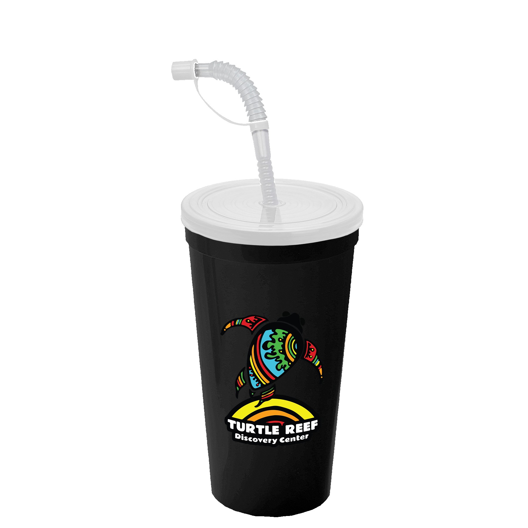 Picture of Garyline® Sport Sipper Cup with Straw Lid - 24 oz.