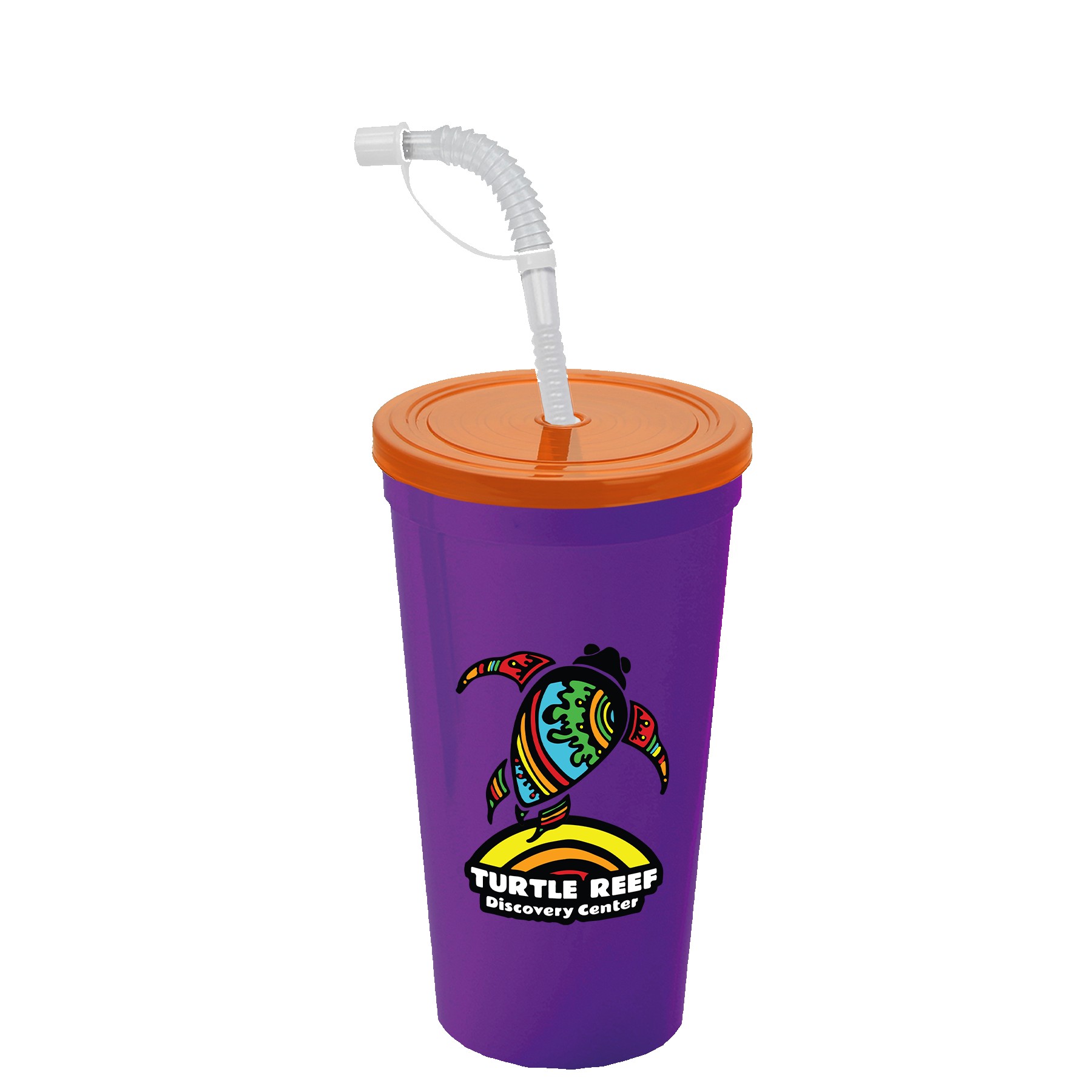 Picture of Garyline® Sport Sipper Cup with Straw Lid - 24 oz.