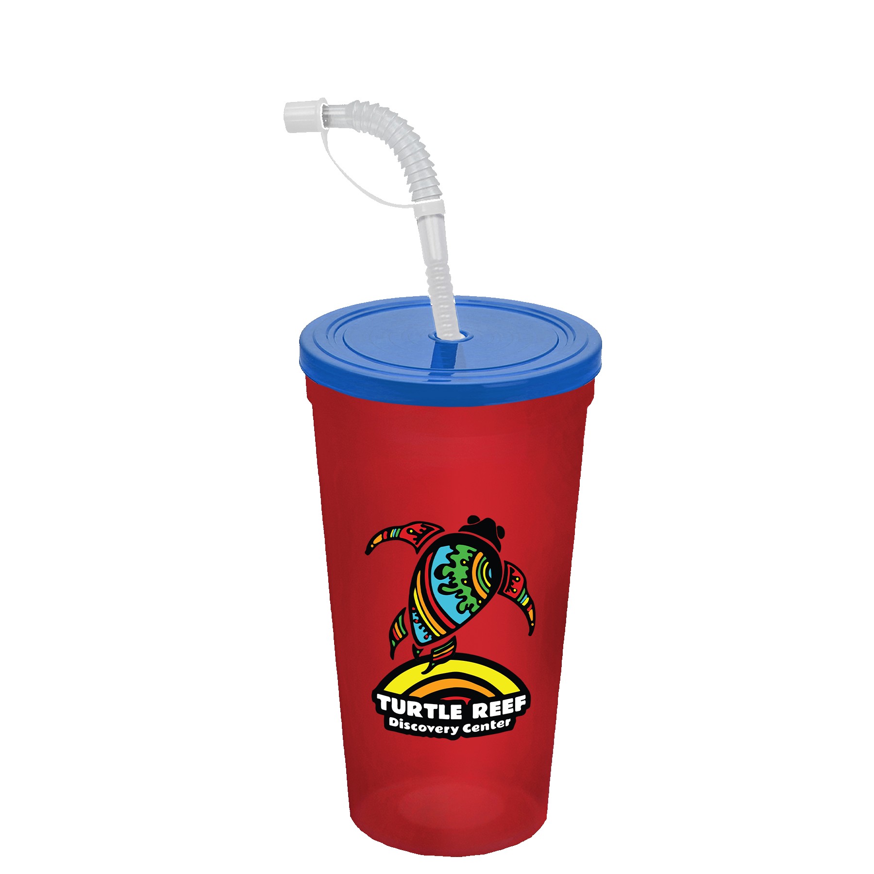 Picture of Garyline® Sport Sipper Cup with Straw Lid - 24 oz.