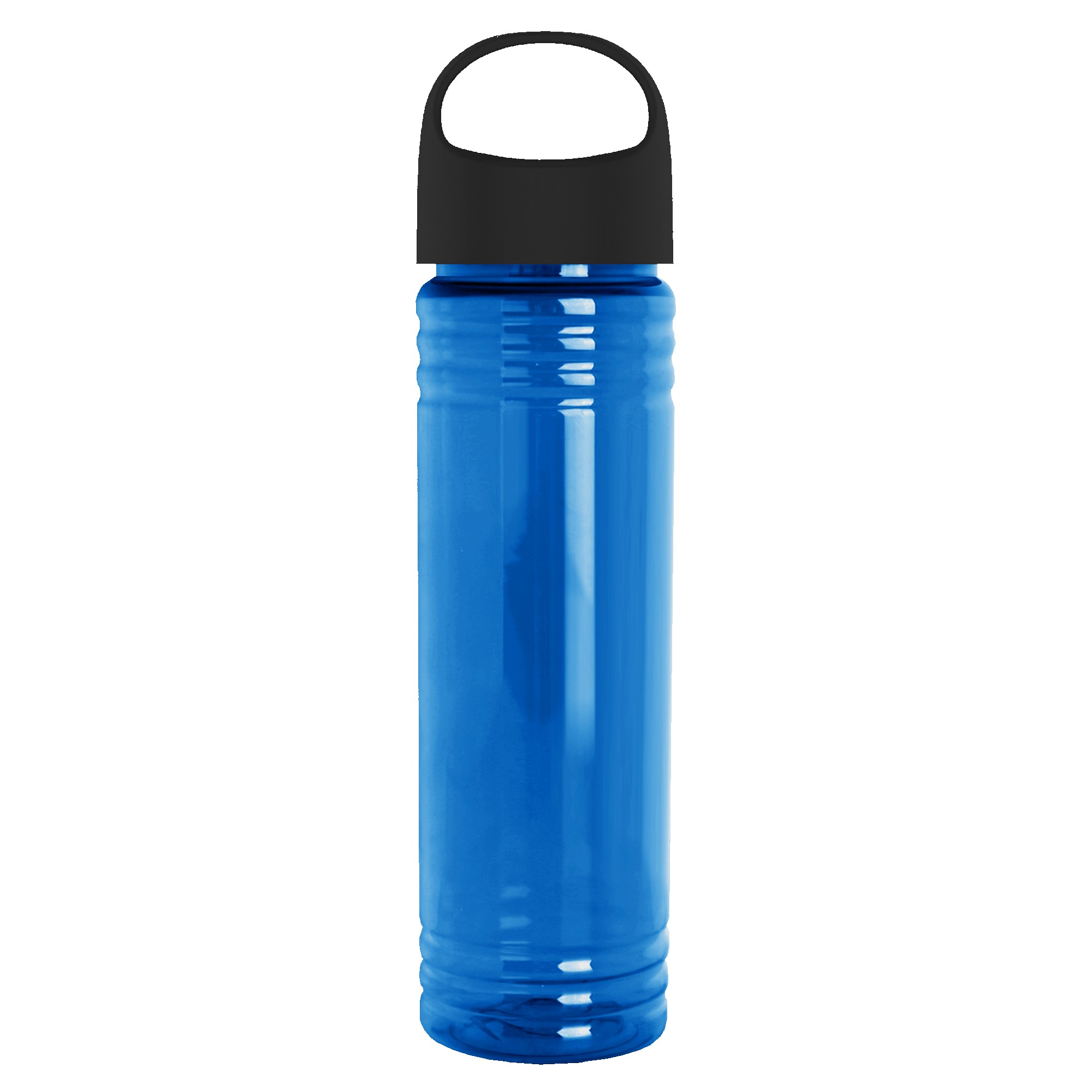 Picture of 24 Oz. Slim Fit Transparent Bottle w/Oval Crest Lid