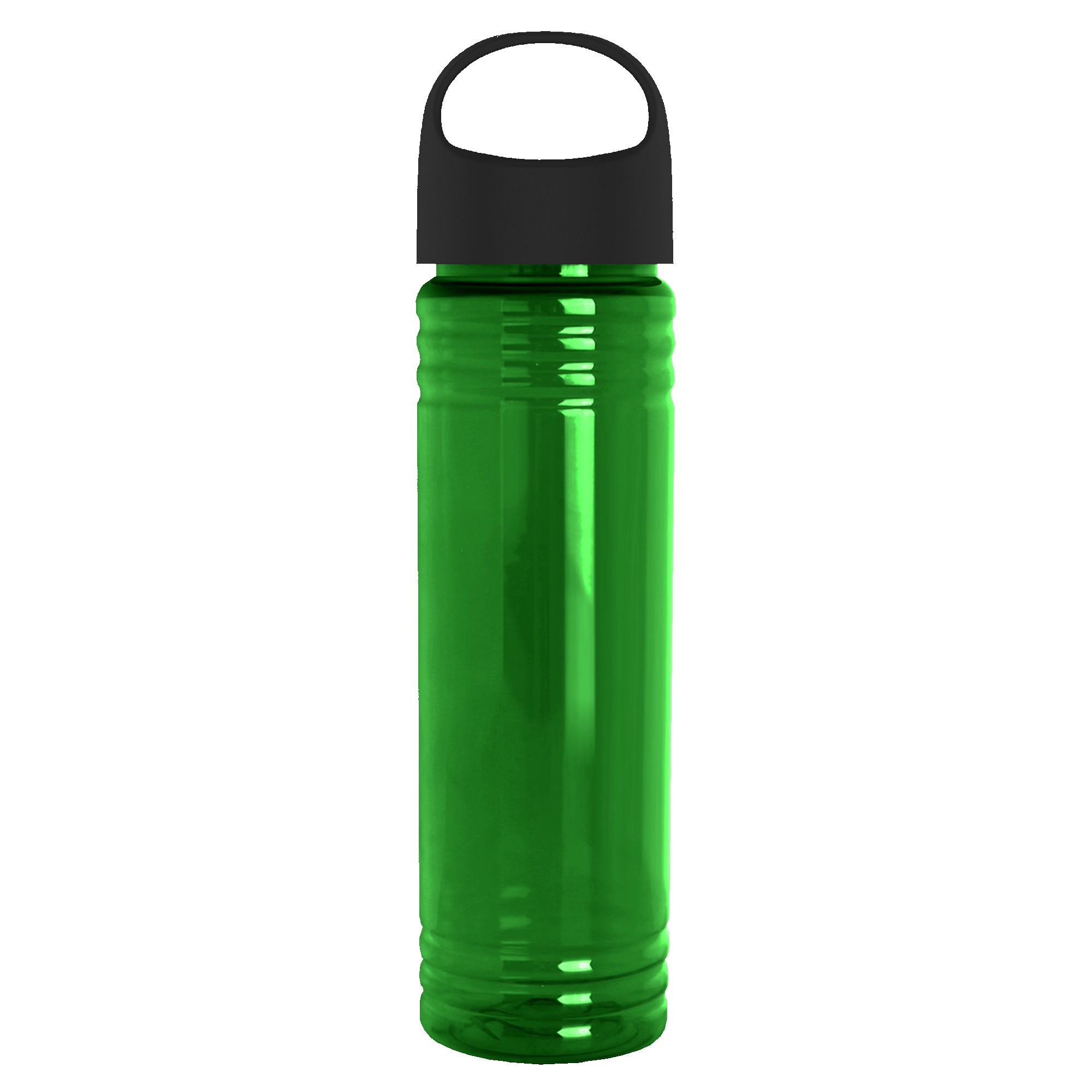 Picture of 24 Oz. Slim Fit Transparent Bottle w/Oval Crest Lid