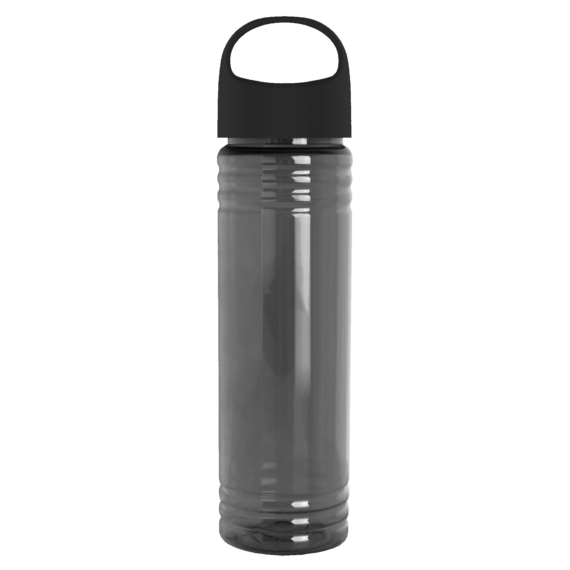 Picture of 24 Oz. Slim Fit Transparent Bottle w/Oval Crest Lid