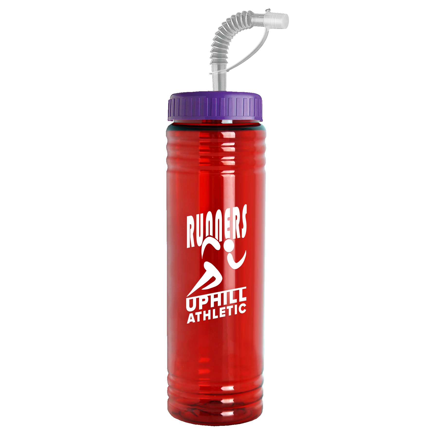 Picture of Garyline® Slim Fit Bottle with Straw Lid - 24 oz.