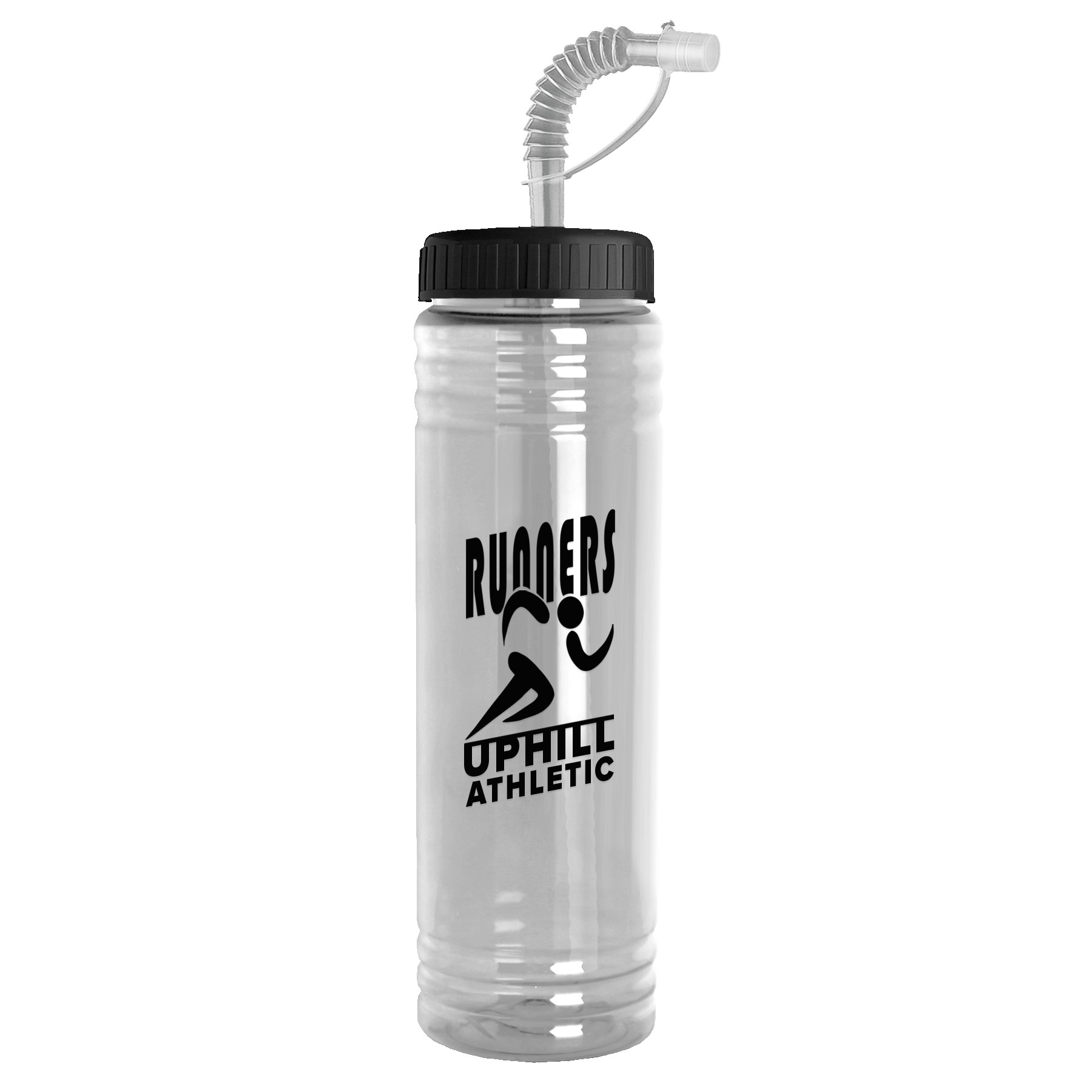 Picture of Garyline® Slim Fit Bottle with Straw Lid - 24 oz.