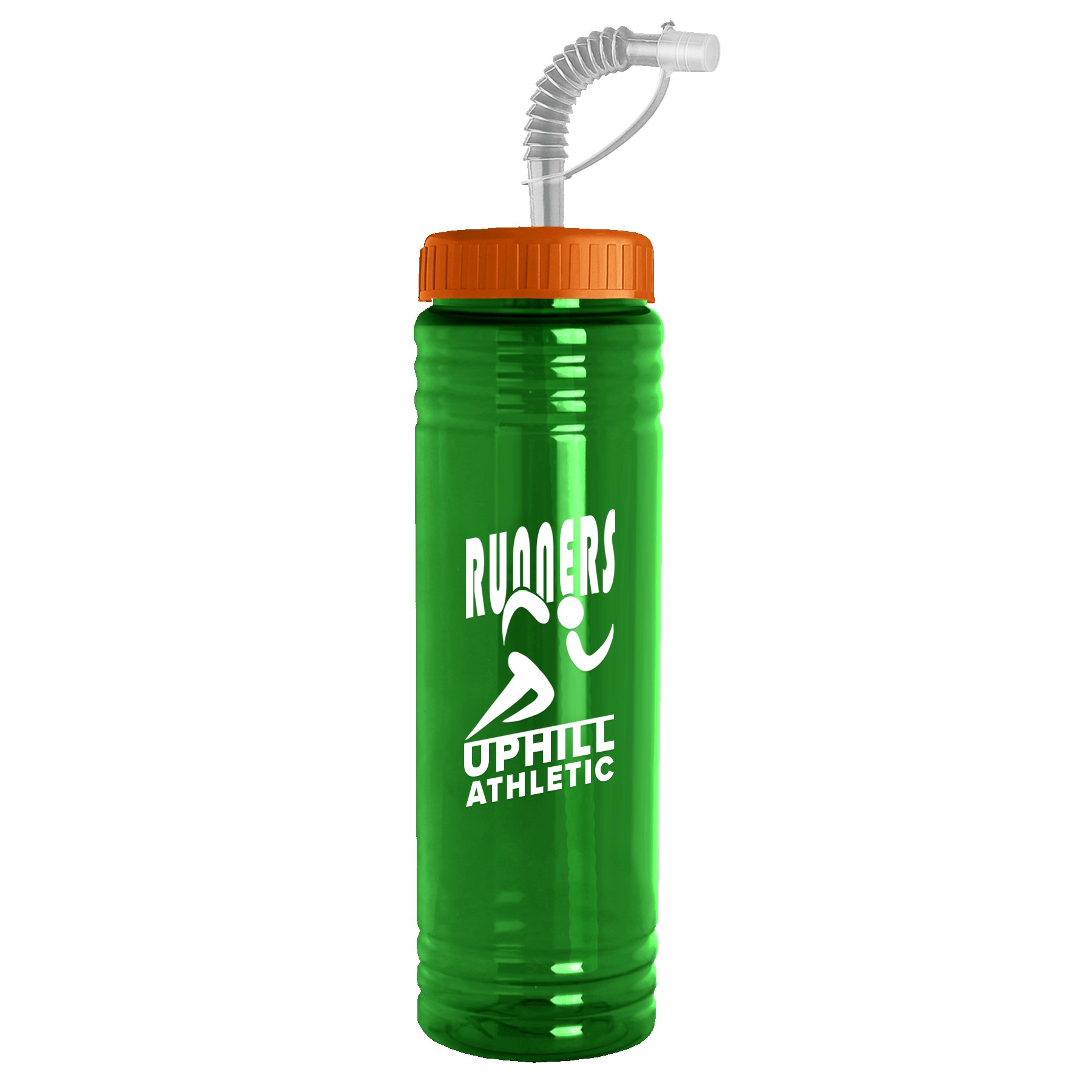 Picture of Garyline® Slim Fit Bottle with Straw Lid - 24 oz.
