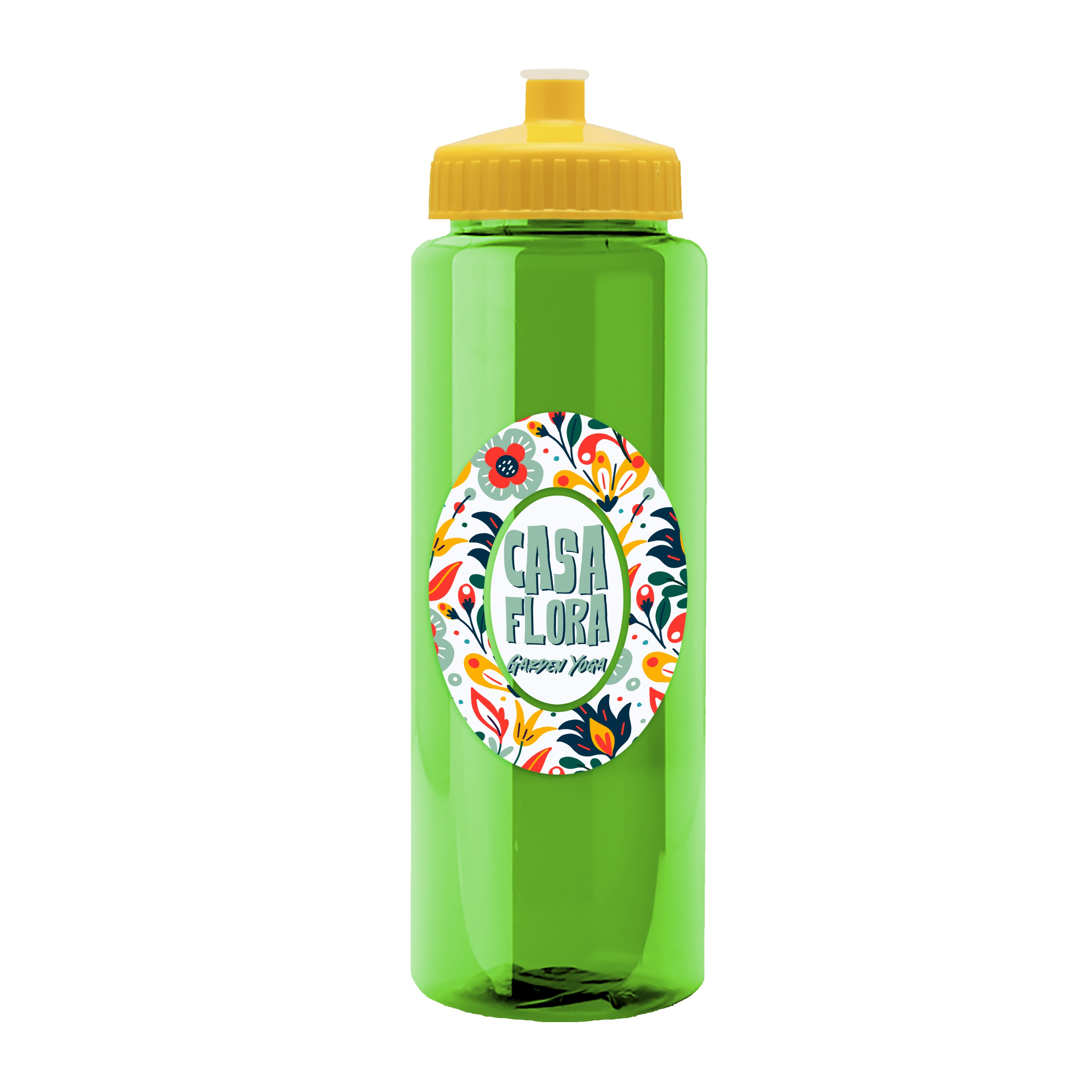 Picture of Garyline® Guzzler Bottle with Push-Pull Lid - 32 oz.