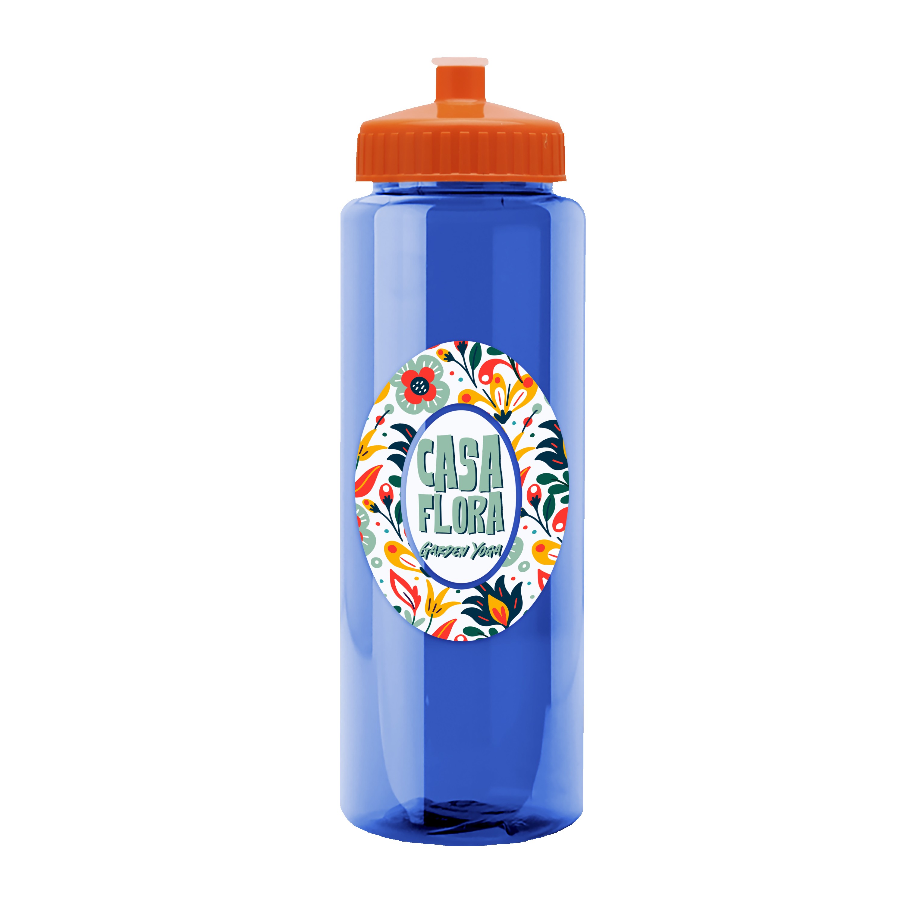 Picture of Garyline® Guzzler Bottle with Push-Pull Lid - 32 oz.
