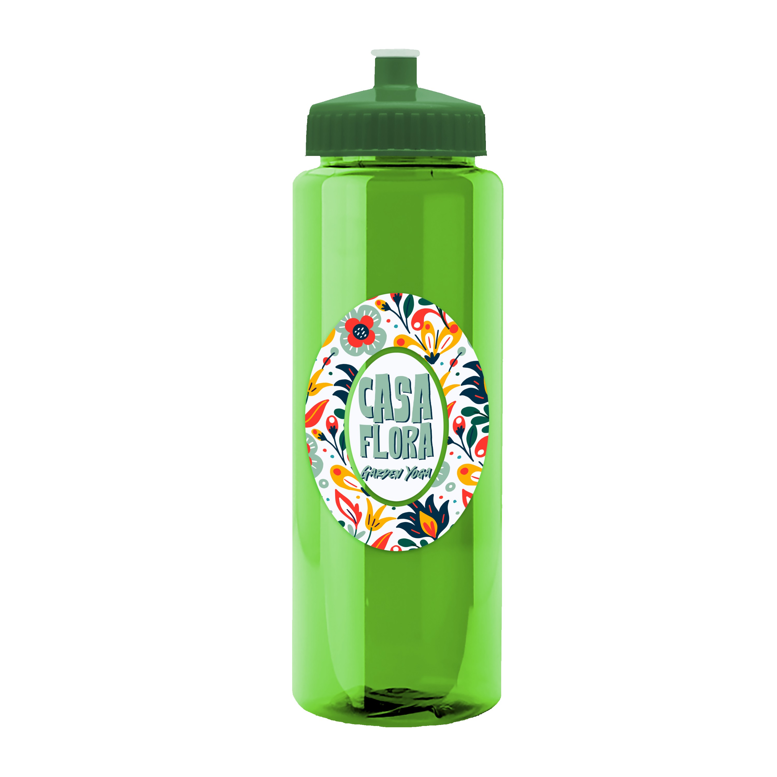 Picture of Garyline® Guzzler Bottle with Push-Pull Lid - 32 oz.