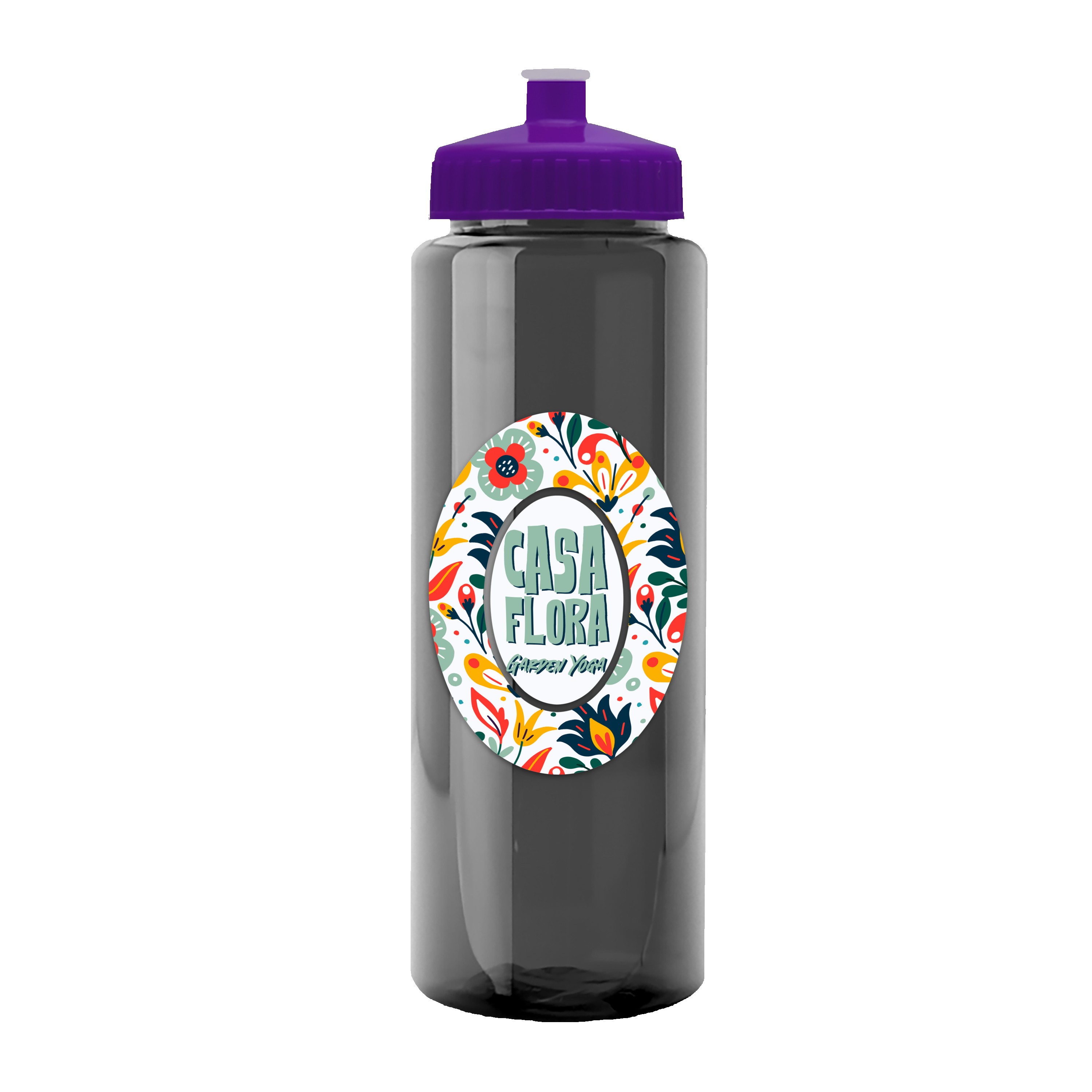 Picture of Garyline® Guzzler Bottle with Push-Pull Lid - 32 oz.
