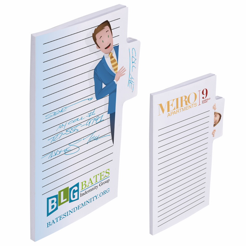 Picture of Souvenir® Sticky Note™ Memo Tabs™ Pad, 25 sheet
