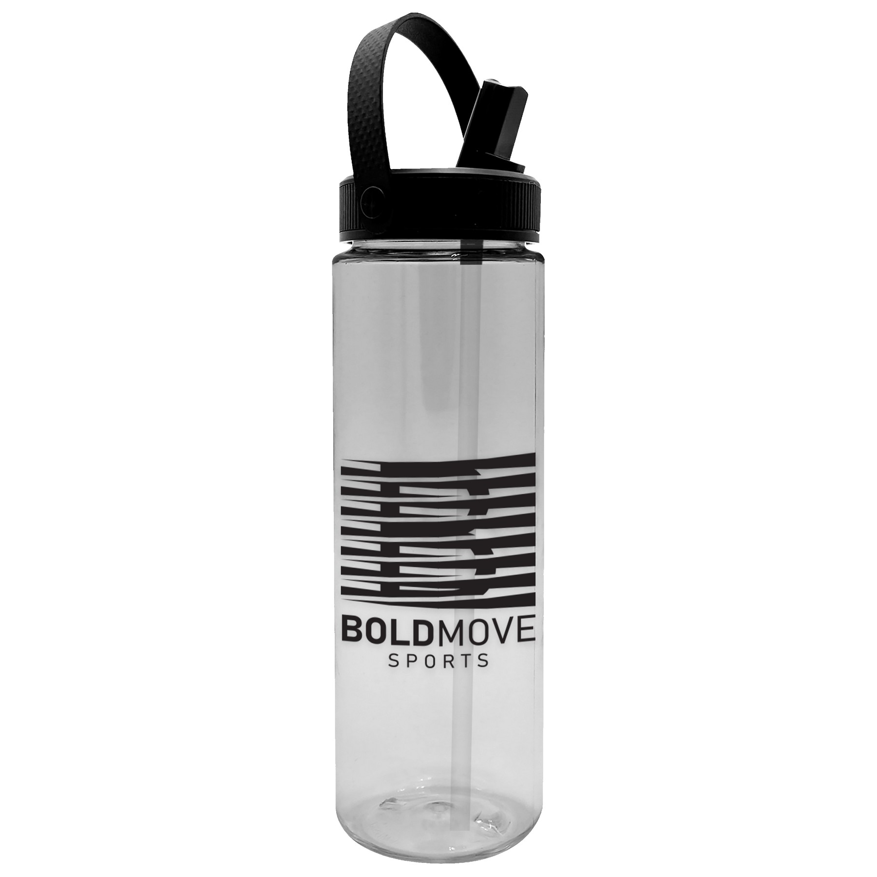 Picture of Garyline® Freedom Tritan® Bottle with Flip-Straw, Swivel-Handle Lid - 28 oz.
