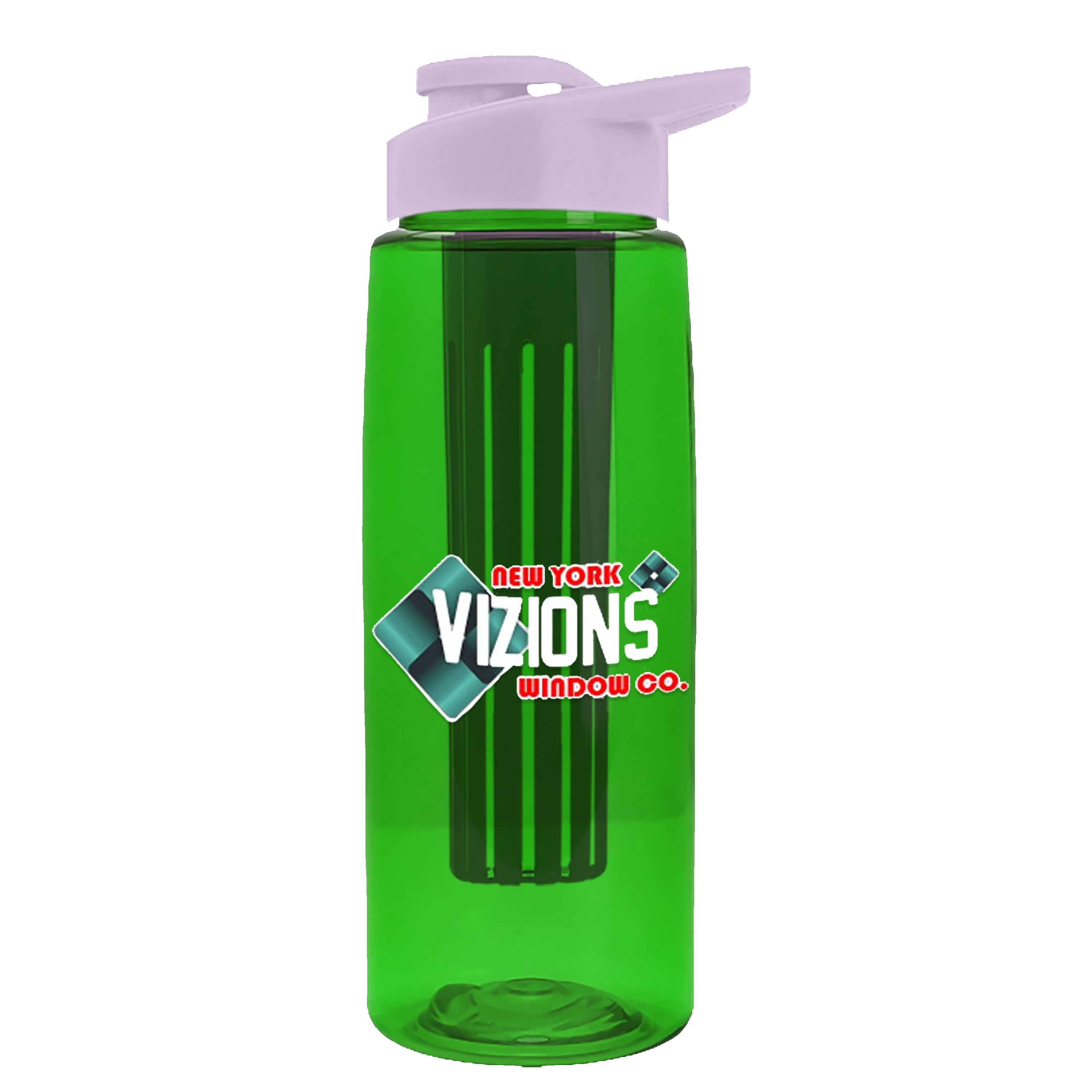 Picture of Garyline® Flair Tritan® Bottle with Drink-Thru Lid and Infuser - 26 oz.