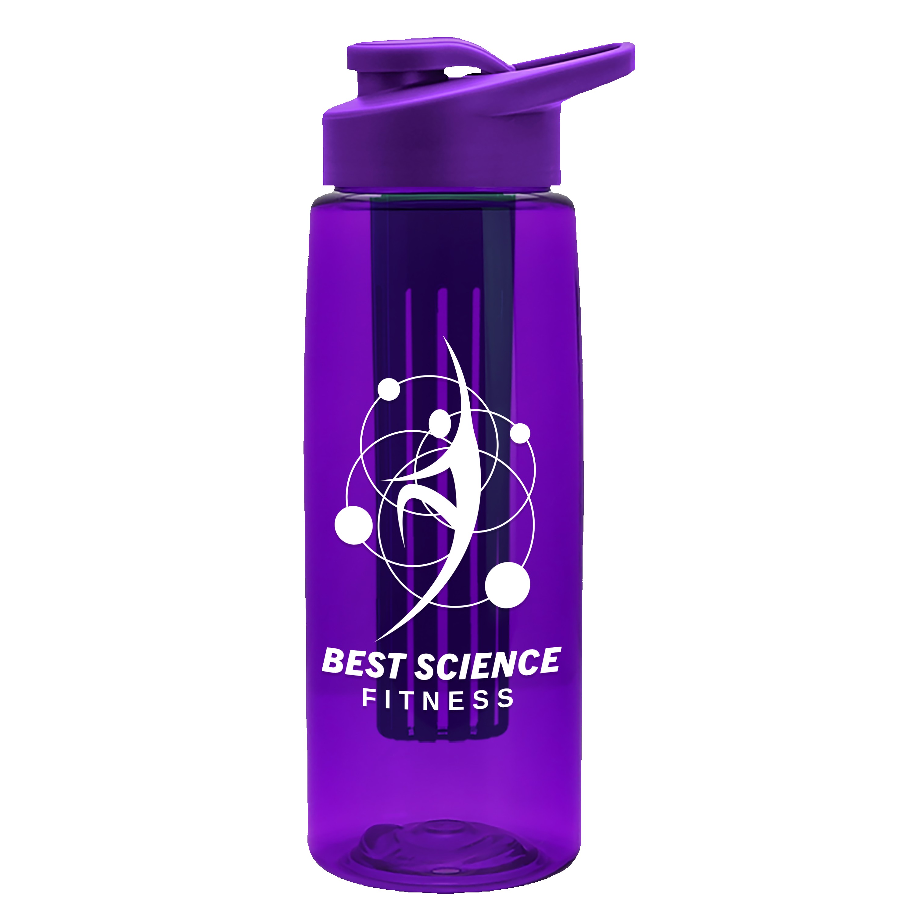 Picture of Garyline® Flair Tritan® Bottle with Drink-Thru Lid and Infuser - 26 oz.