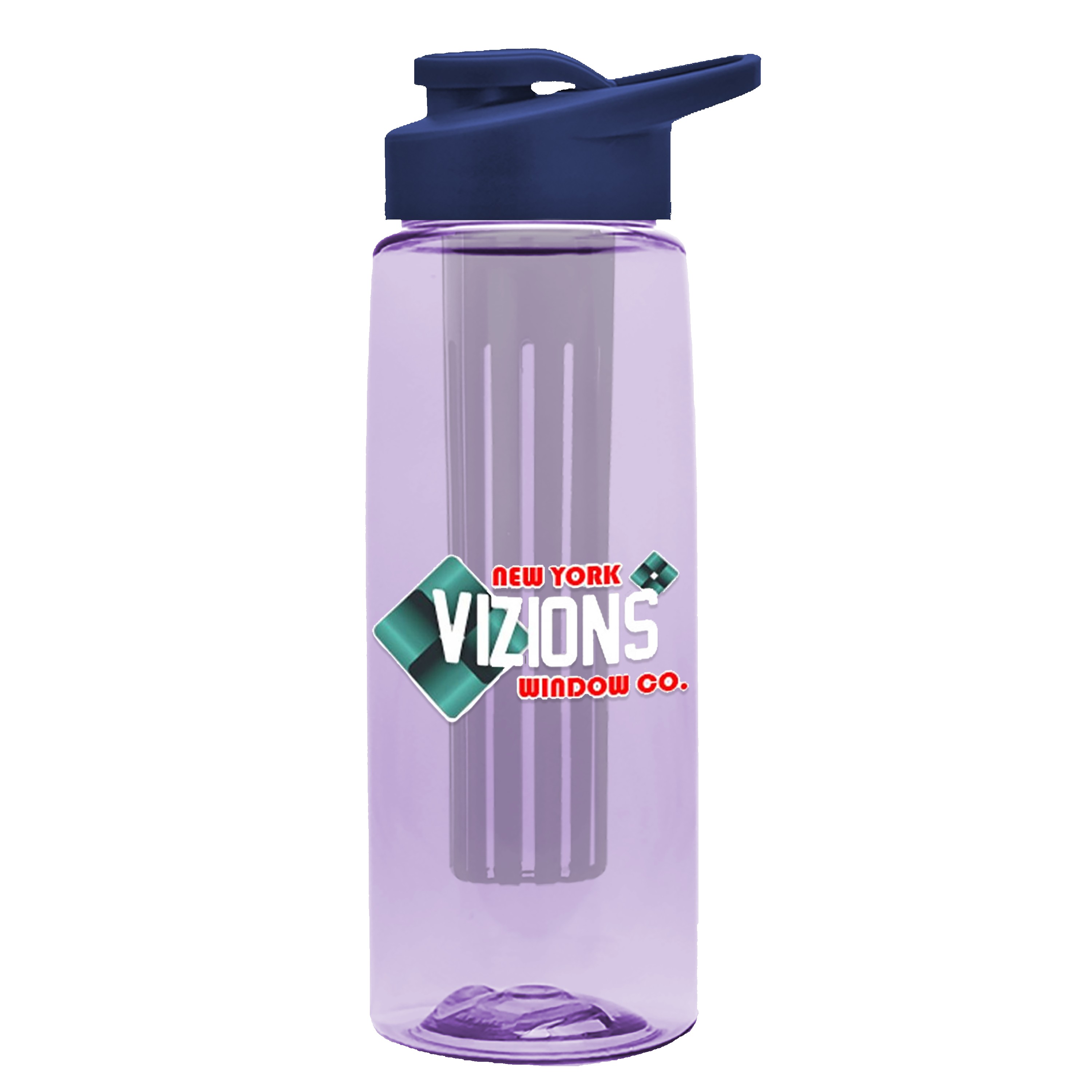 Picture of Garyline® Flair Tritan® Bottle with Drink-Thru Lid and Infuser - 26 oz.