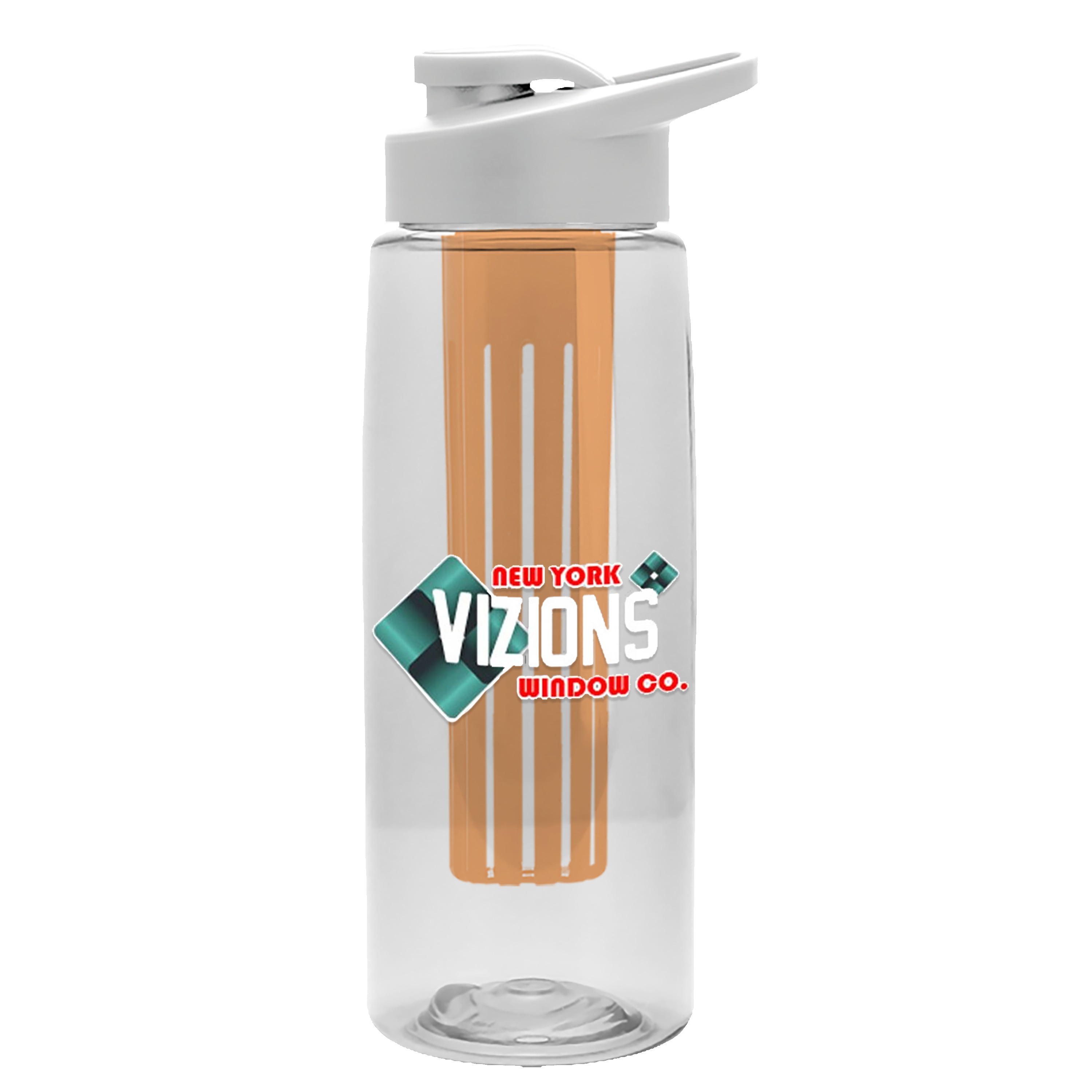 Picture of Garyline® Flair Tritan® Bottle with Drink-Thru Lid and Infuser - 26 oz.