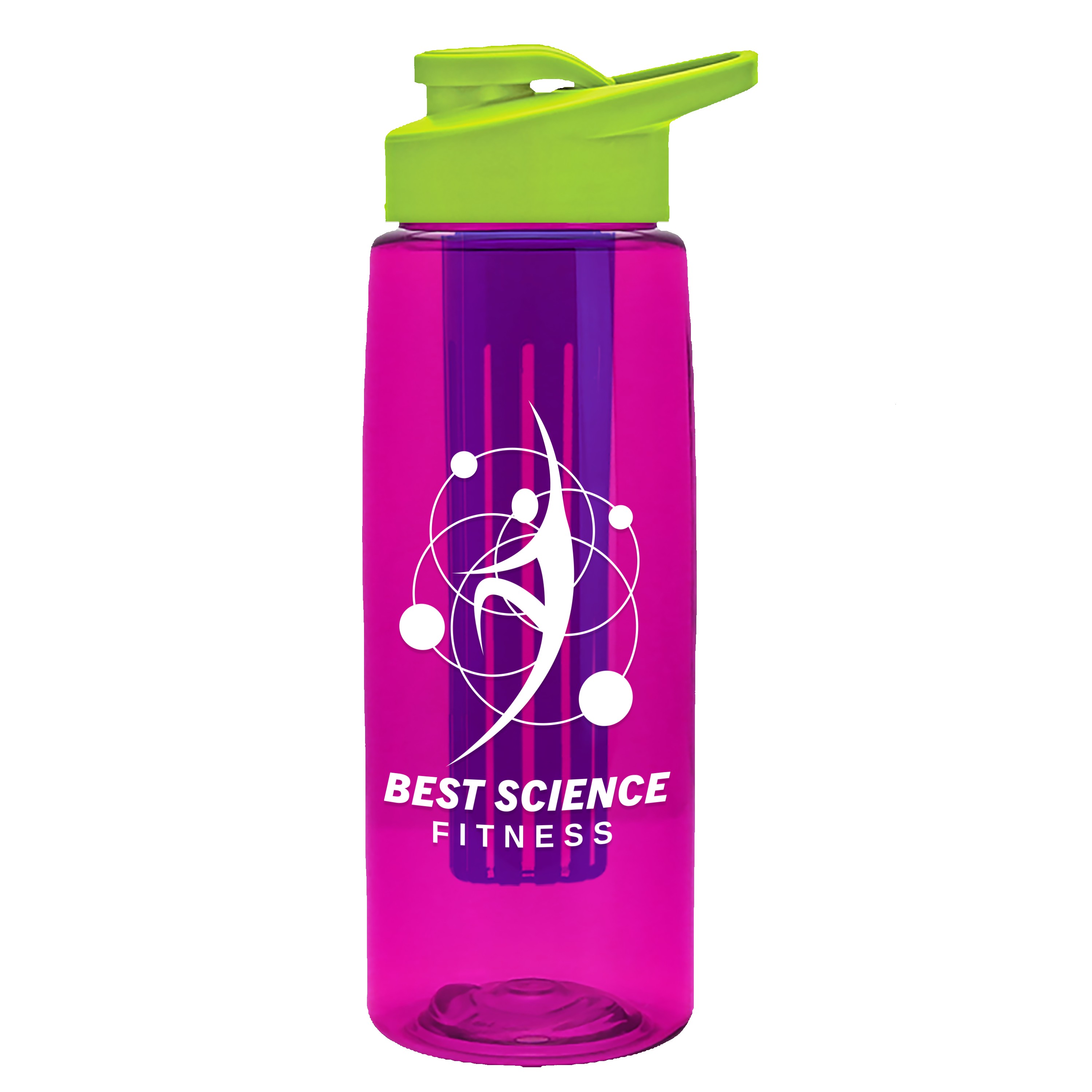 Picture of Garyline® Flair Tritan® Bottle with Drink-Thru Lid and Infuser - 26 oz.