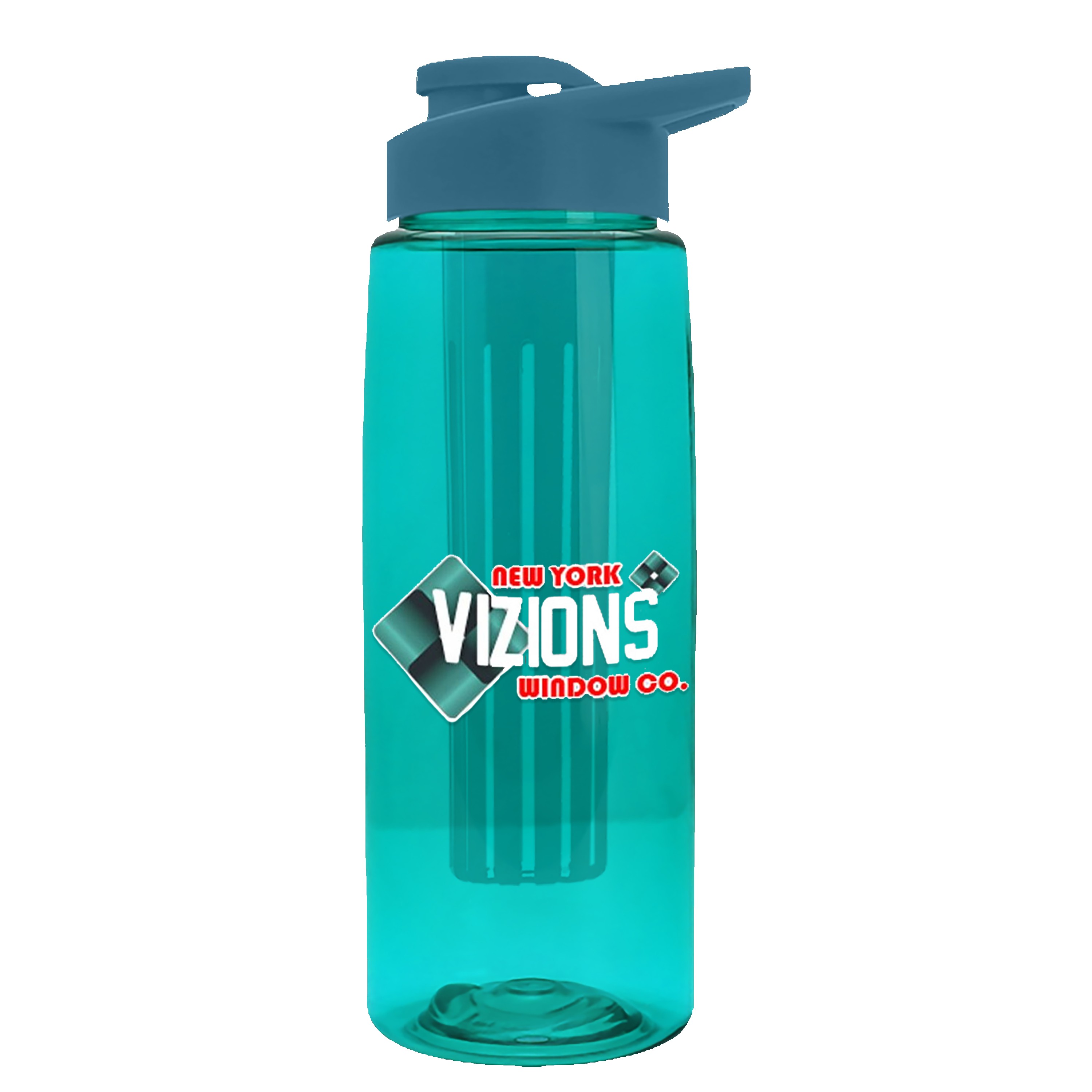 Picture of Garyline® Flair Tritan® Bottle with Drink-Thru Lid and Infuser - 26 oz.