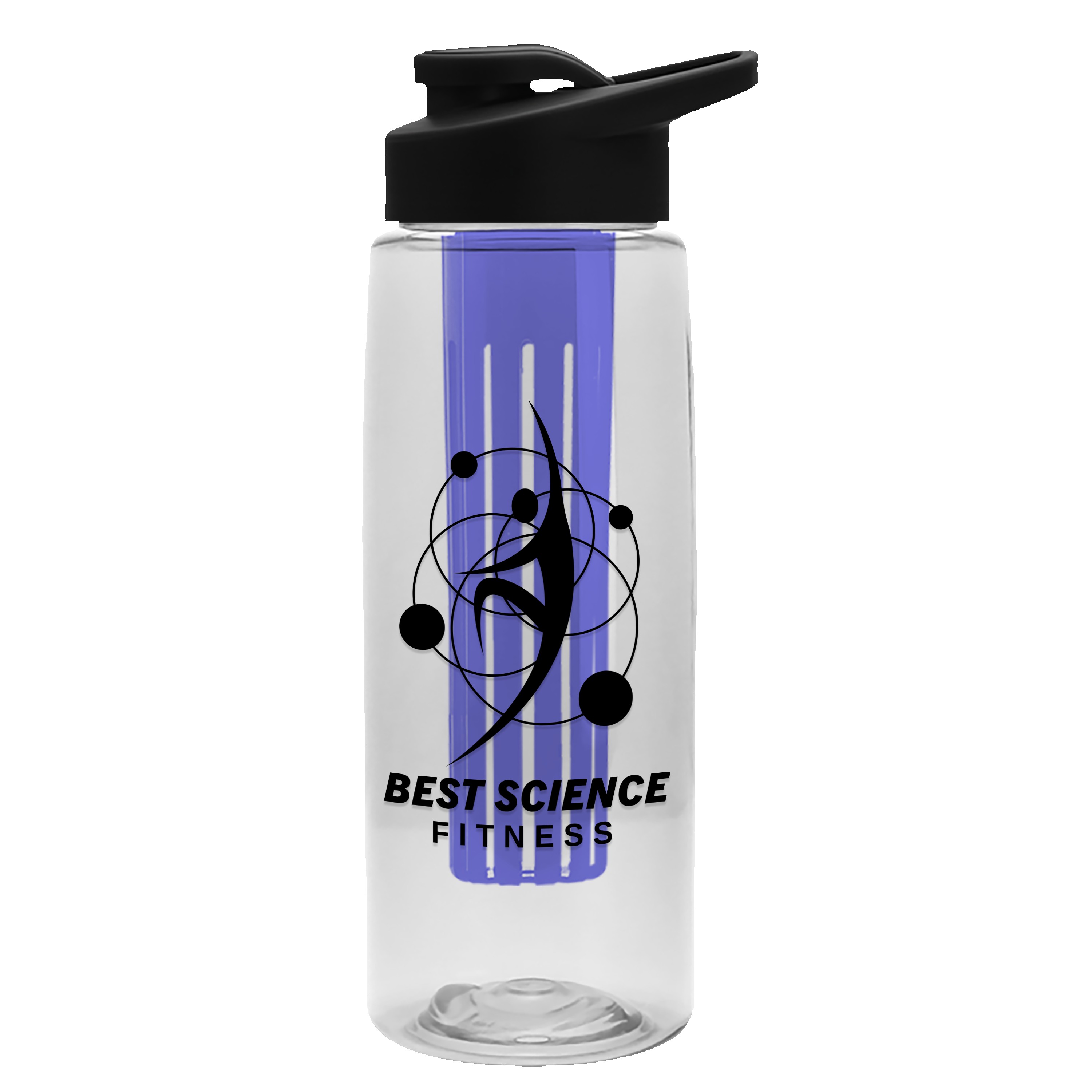 Picture of Garyline® Flair Tritan® Bottle with Drink-Thru Lid and Infuser - 26 oz.