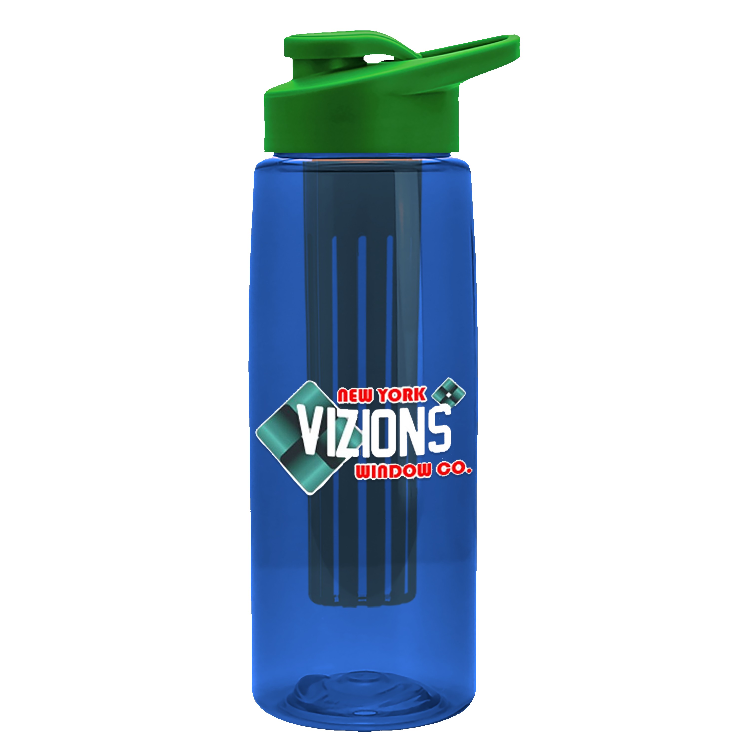 Picture of Garyline® Flair Tritan® Bottle with Drink-Thru Lid and Infuser - 26 oz.