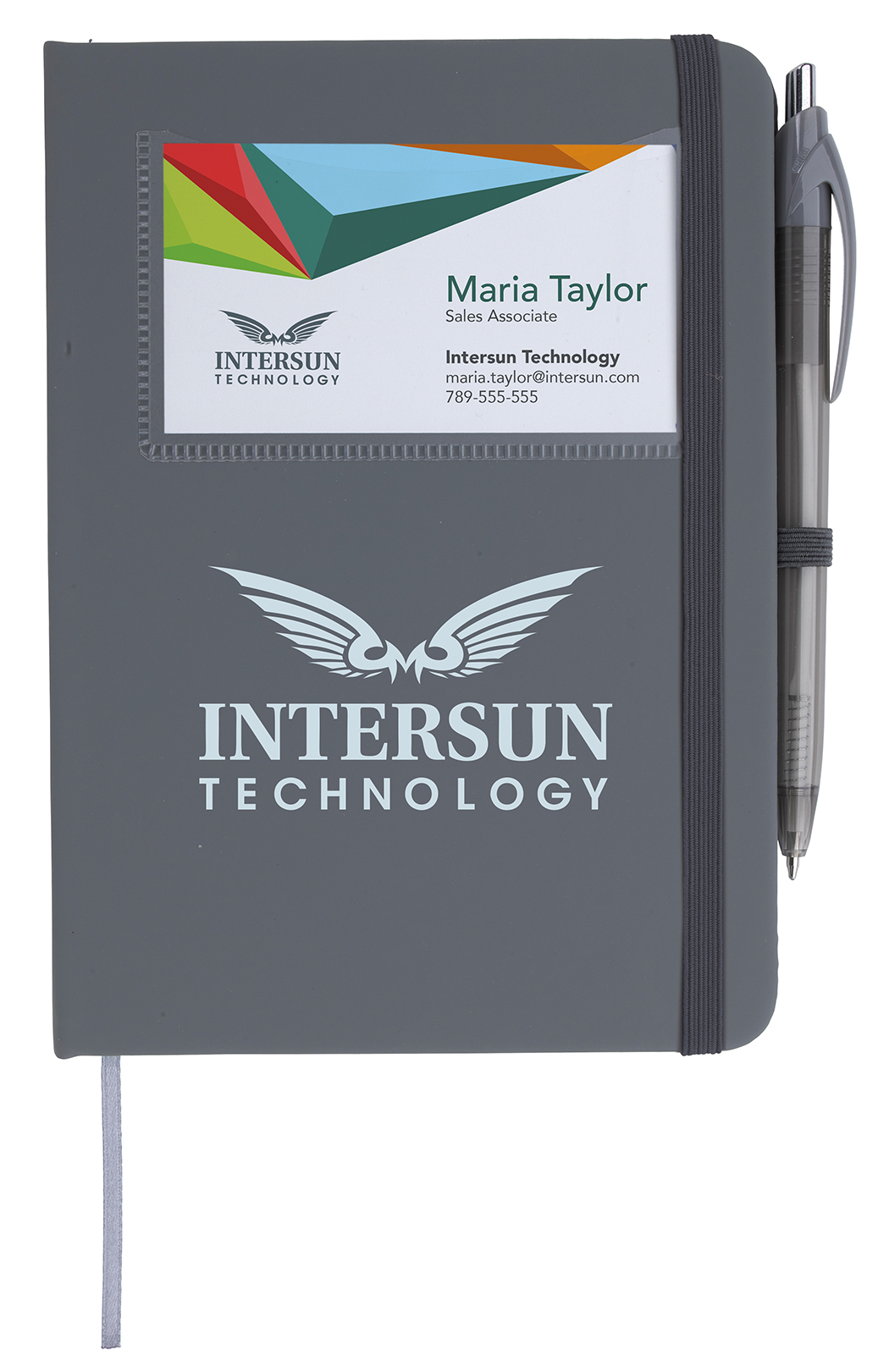 Picture of Good Value™ Value Card Pocket Notebook with Element Slim Pen