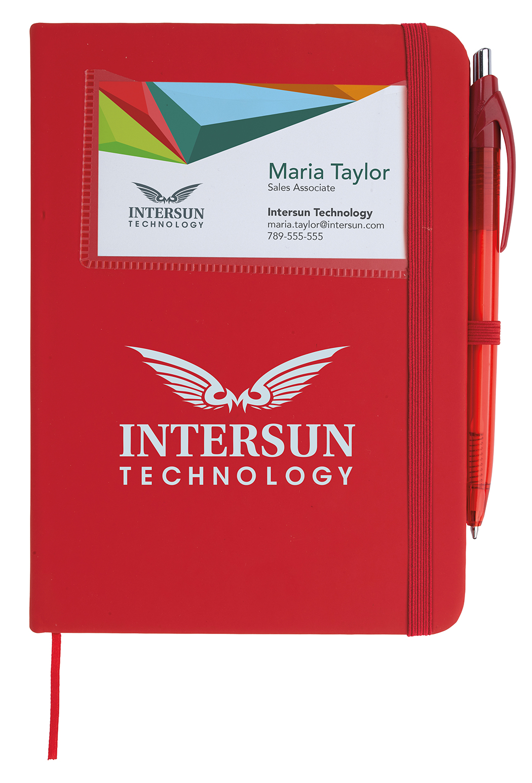 Picture of Good Value™ Value Card Pocket Notebook with Element Slim Pen