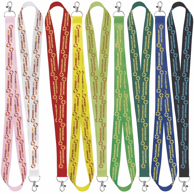Picture of Universal Source® 1" Satin Screen Print Lanyard