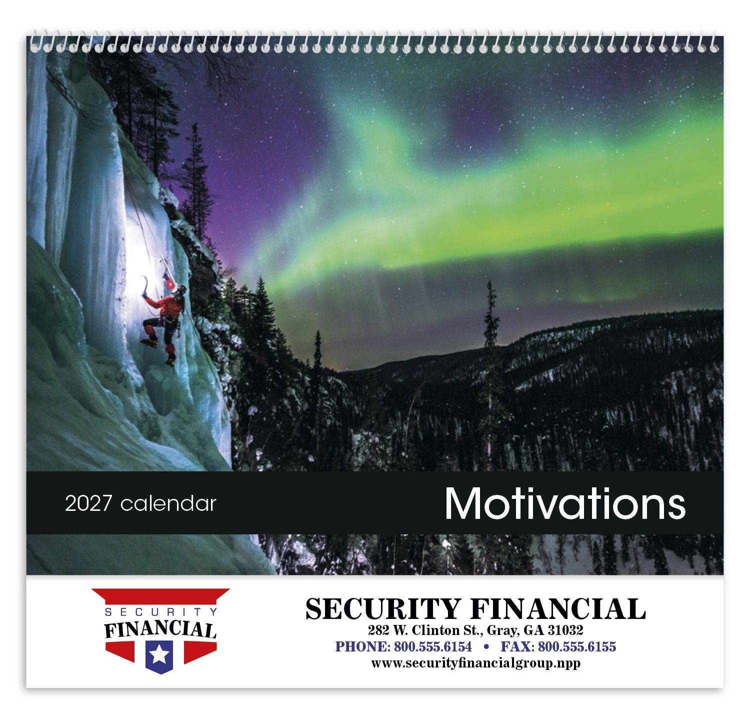 Picture of Good Value™ Motivations - Spiral Calendar