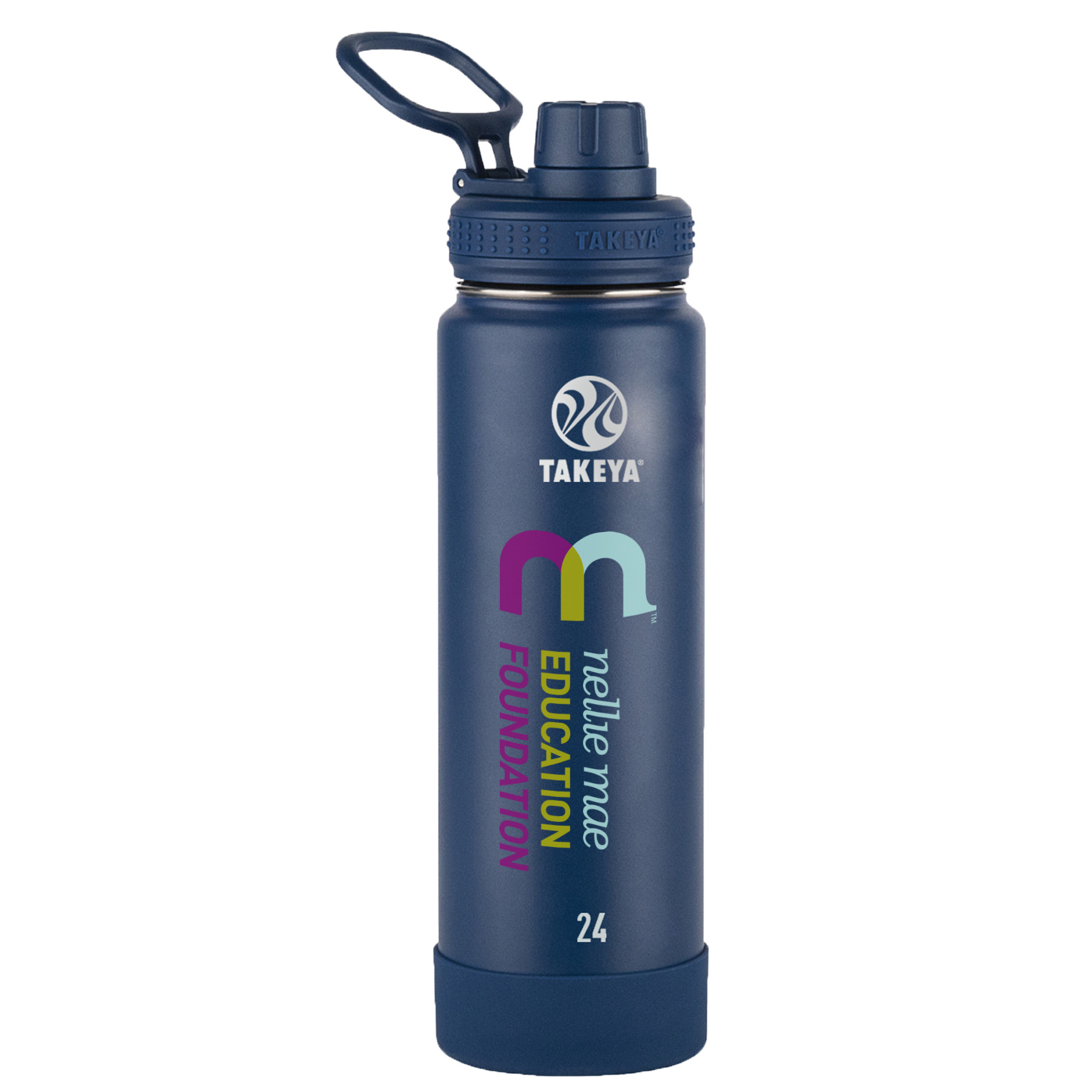 Picture of Takeya® 24 oz. Water Bottle with Actives Insulated Spout Lid™, Full Color Digital