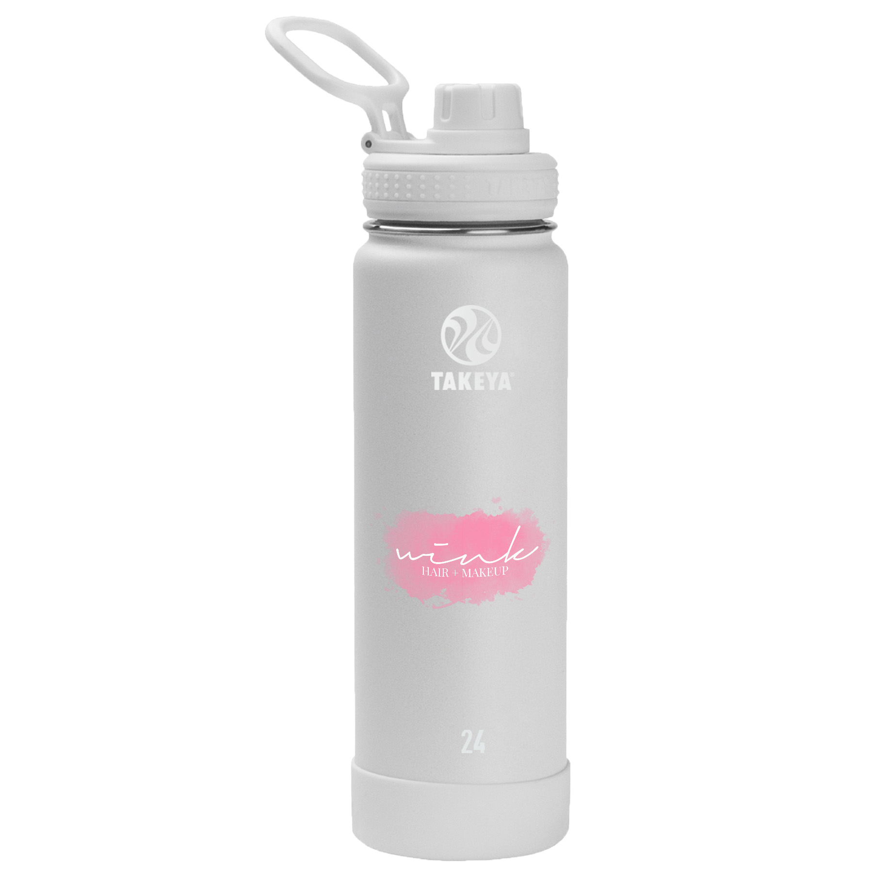 Picture of Takeya® 24 oz. Water Bottle with Actives Insulated Spout Lid™, Full Color Digital