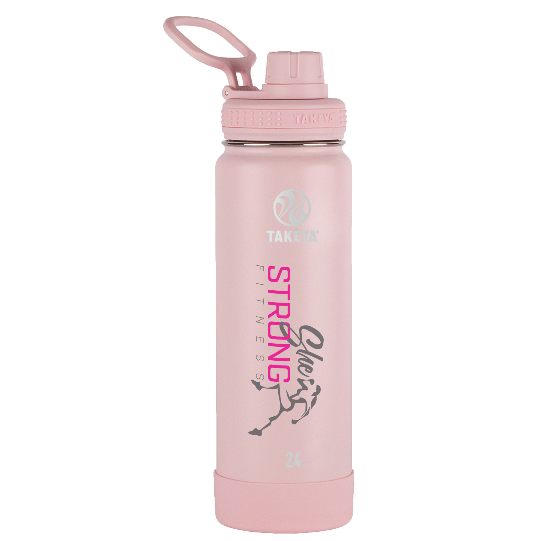 Picture of Takeya® 24 oz. Water Bottle with Actives Insulated Spout Lid™, Full Color Digital