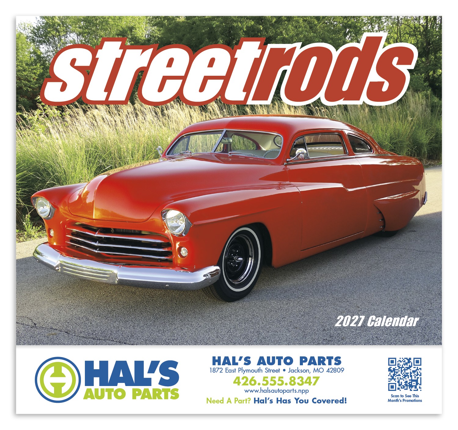 Picture of Good Value™ Street Rods - Stapled Calendar