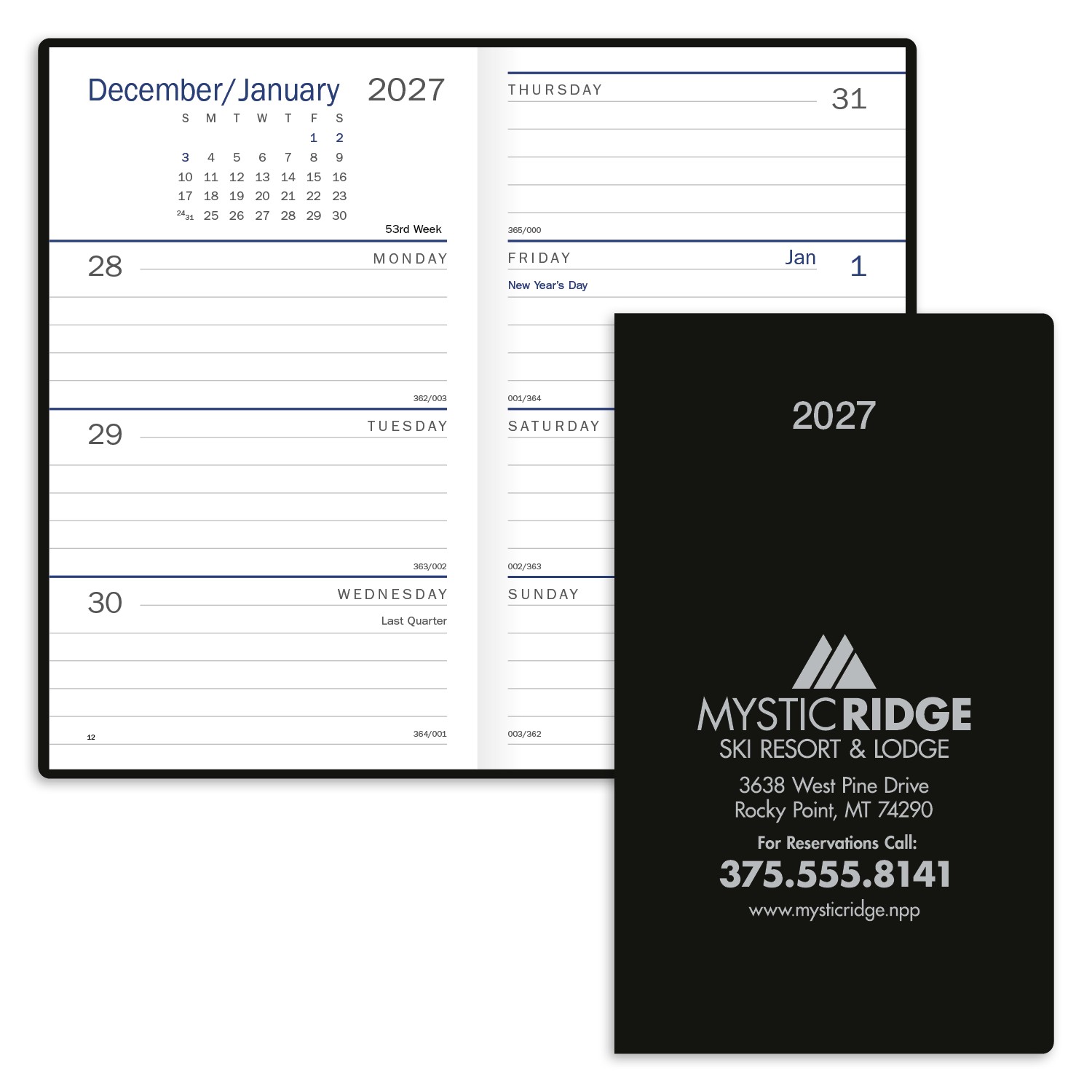 Picture of Triumph® Calendars Standard Weekly Pocket Planner