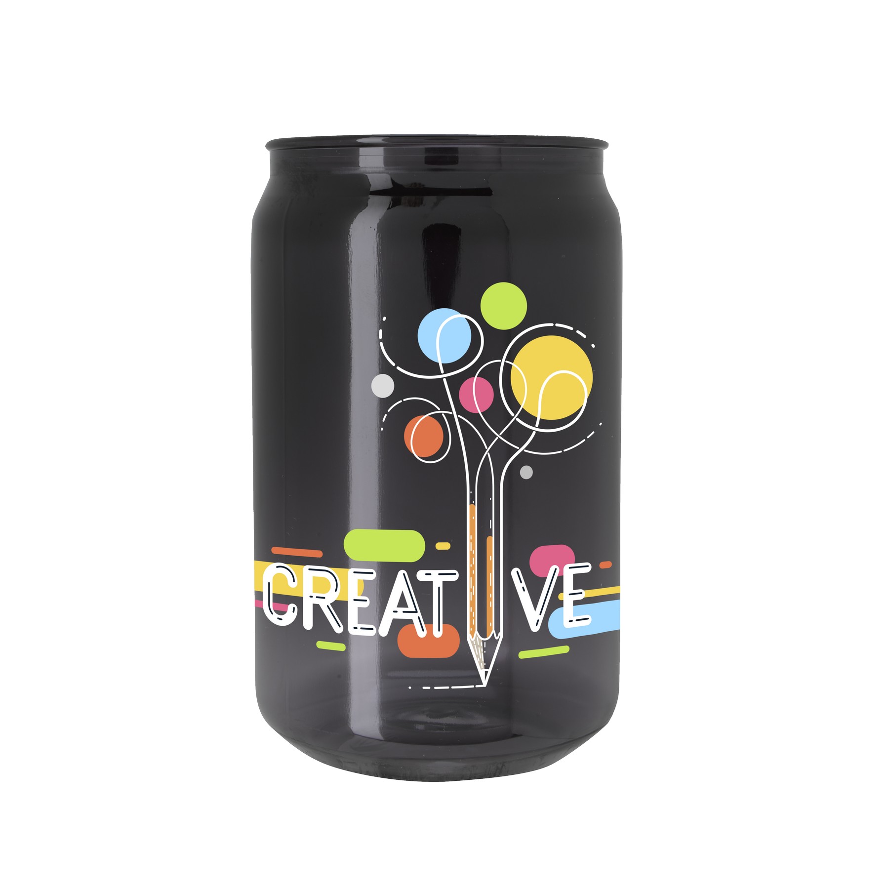 Picture of Garyline® Can-Shaped RPET Glass - 16 oz.