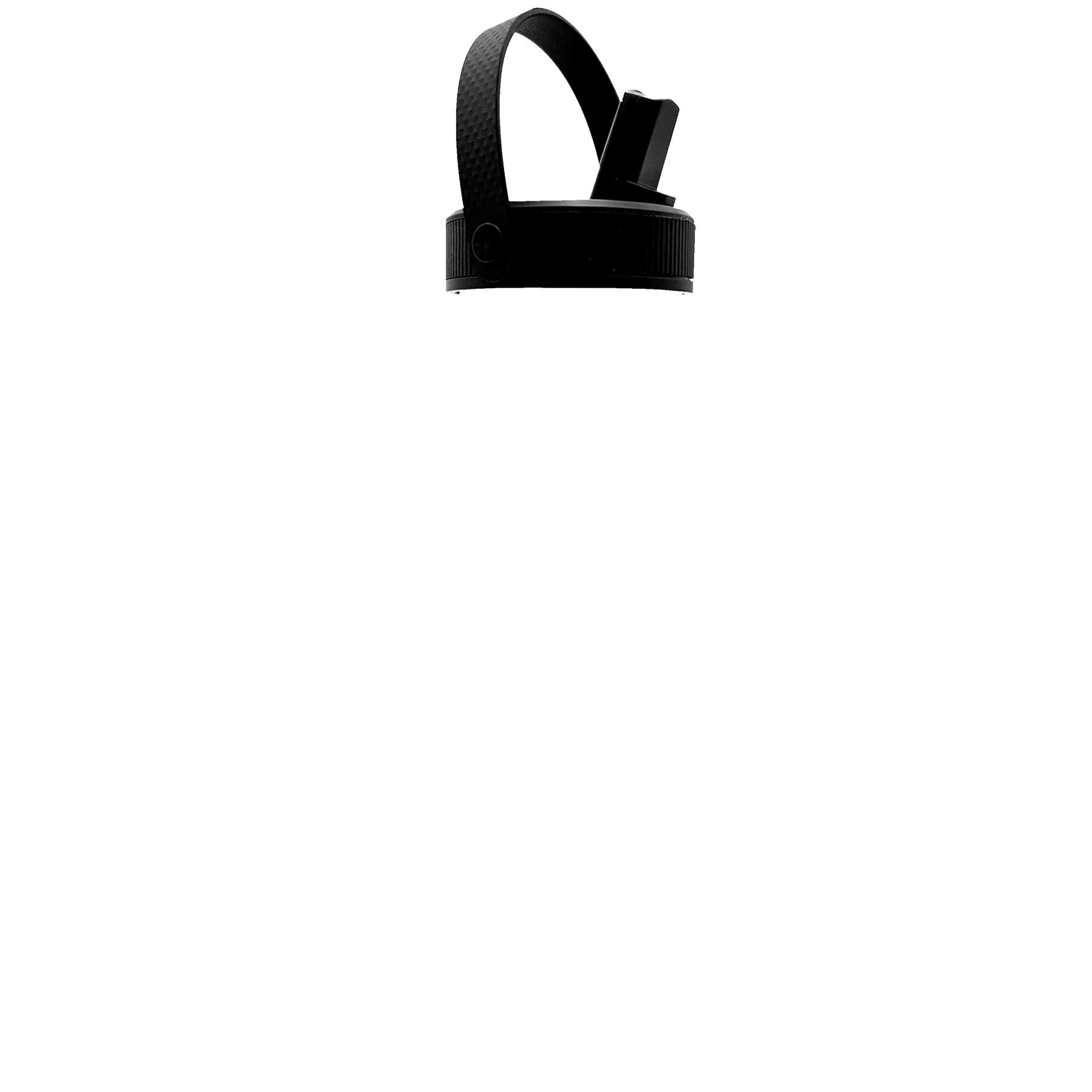 Picture of Garyline® Boss Embossed RPET Bottle with Flip-Straw, Swivel Handle Lid - 26 oz.