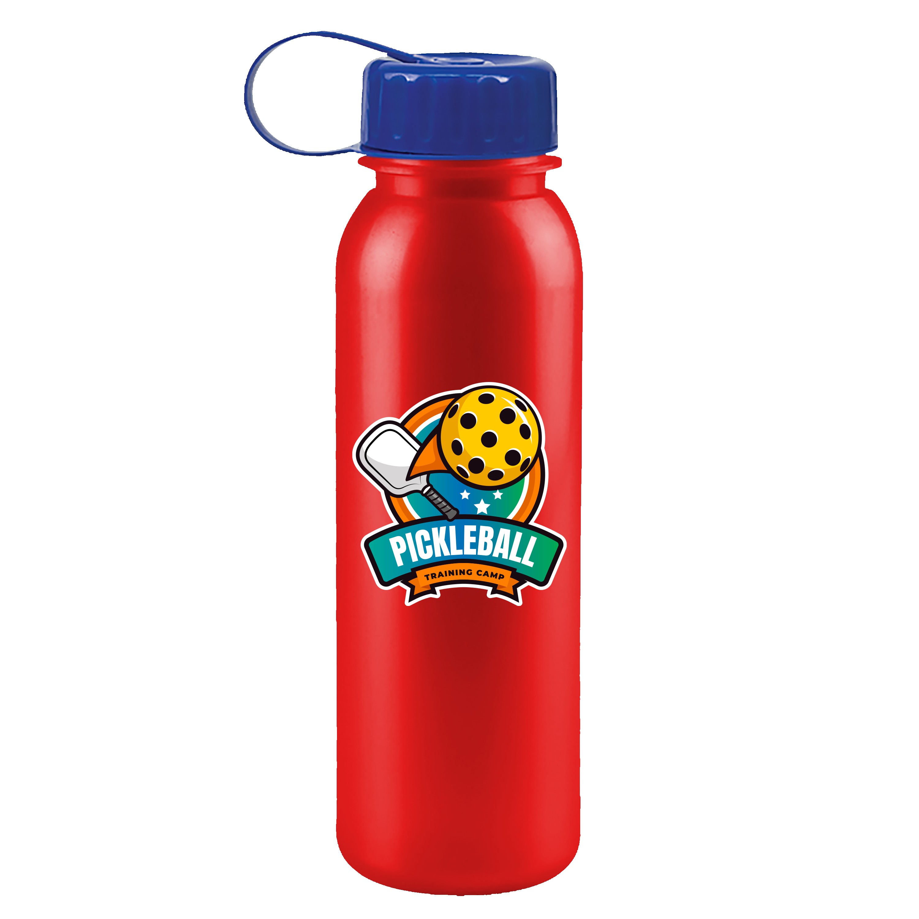 Picture of Garyline® Terrain Metallike Bottle with Tethered Lid - 24 oz.
