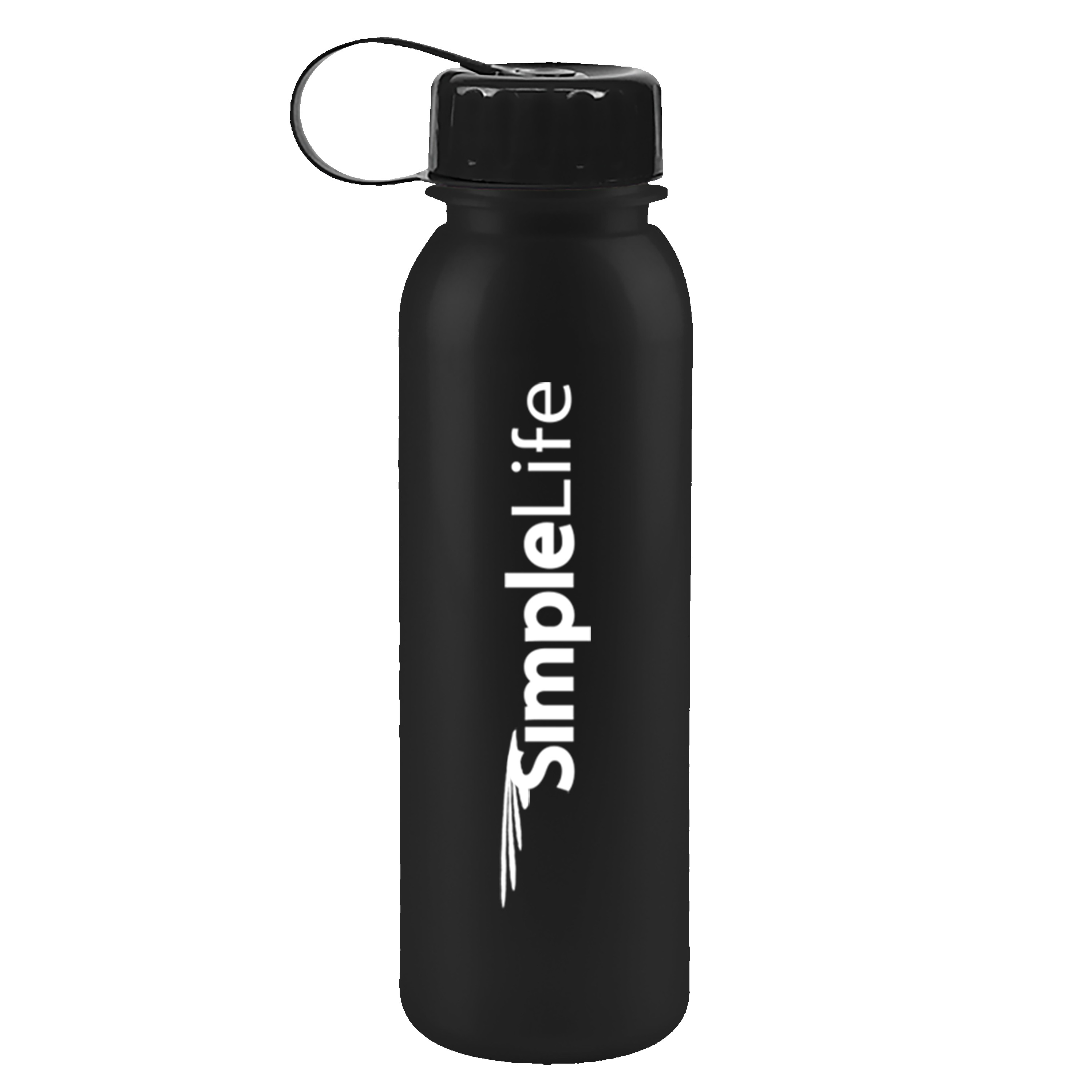 Picture of Garyline® Terrain Metallike Bottle with Tethered Lid - 24 oz.