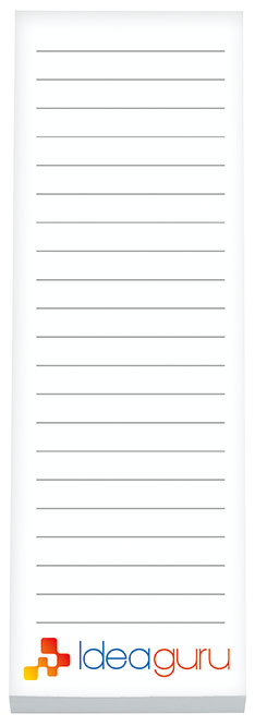 Picture of Souvenir® 3" x 9" Scratch Pad, 50 Sheet with Magnet