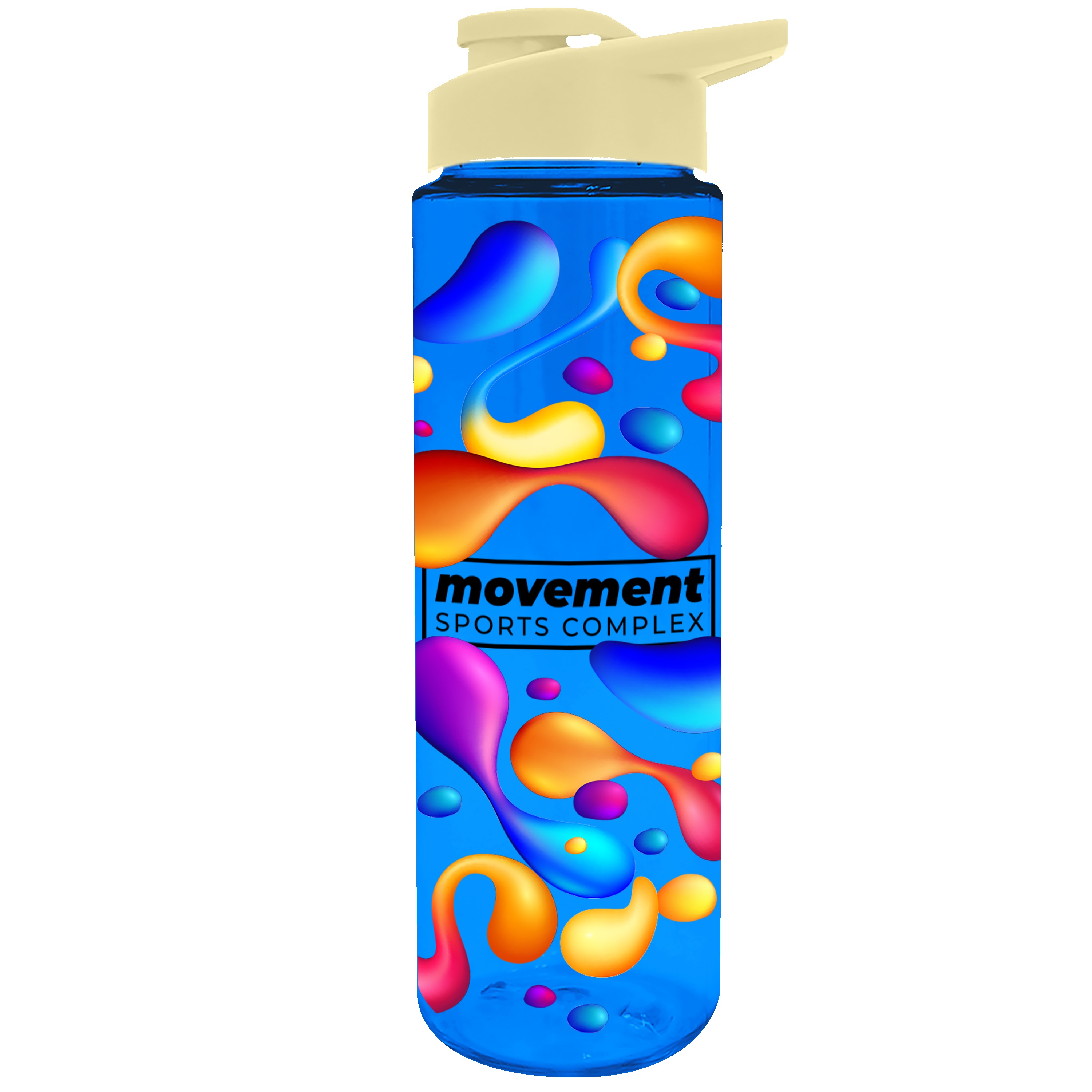Picture of Garyline® Freedom Tritan® Renew Bottle with Drink-Thru Lid - 28 oz.